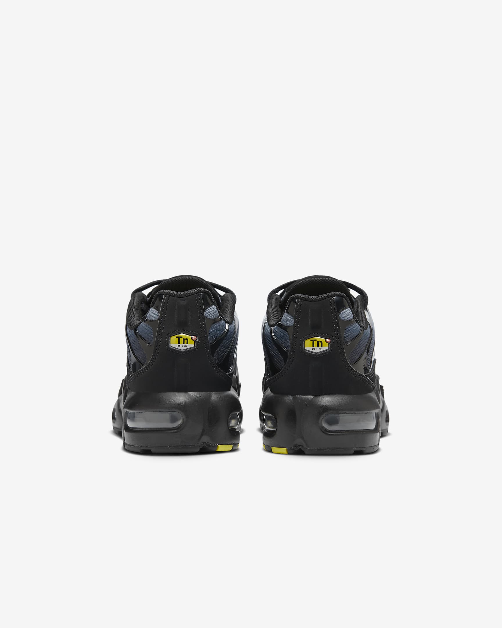 Nike Air Max Plus Older Kids' Shoes - Black/Wolf Grey/Opti Yellow