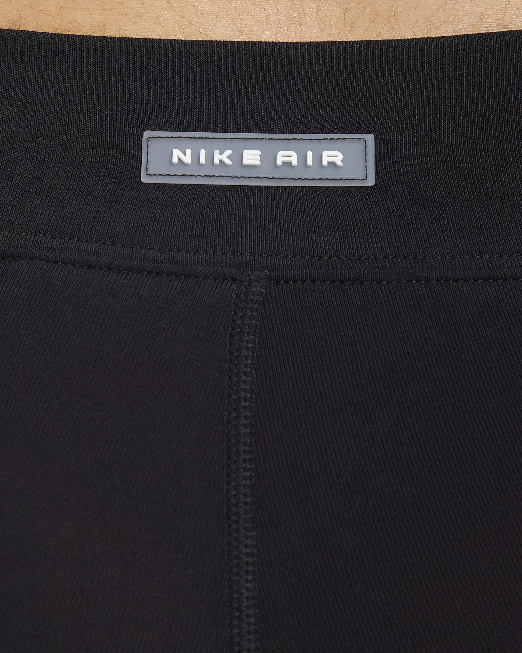 Nike Air Leggings in voller Länge mit hohem Bund für Damen - Schwarz/Weiß