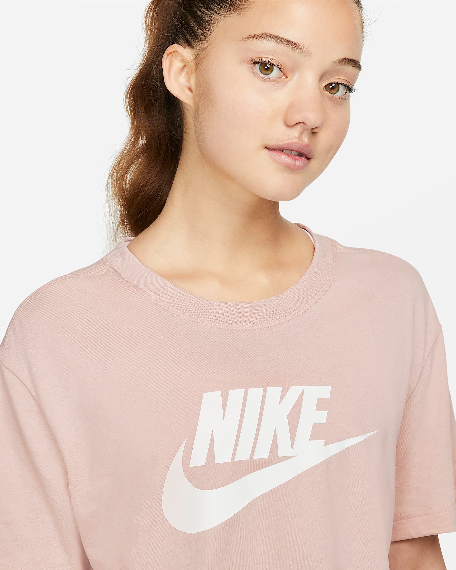 Shirt Pink Shirt Sportswear Tee Shirt Nike Rose Femme T Shirt Nike