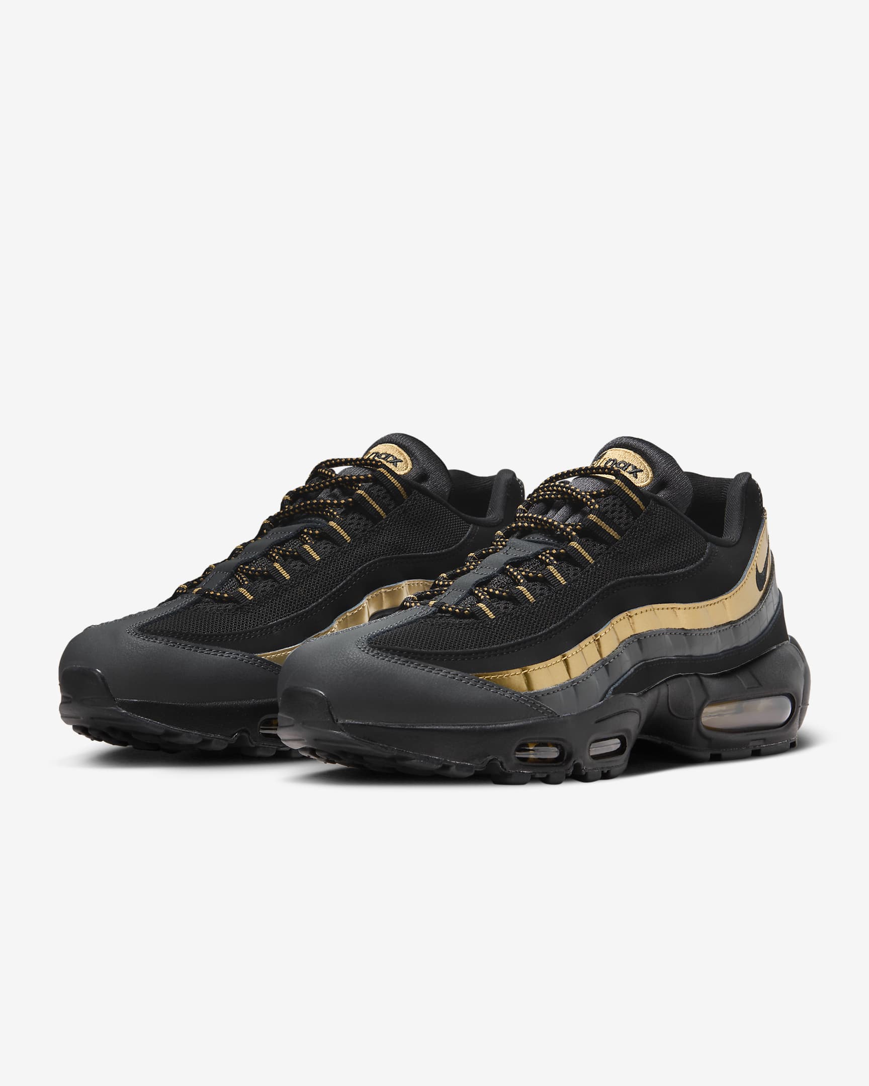 Nike Air Max 95 Premium Men's Shoe - Black/Metallic Gold/Anthracite/Black