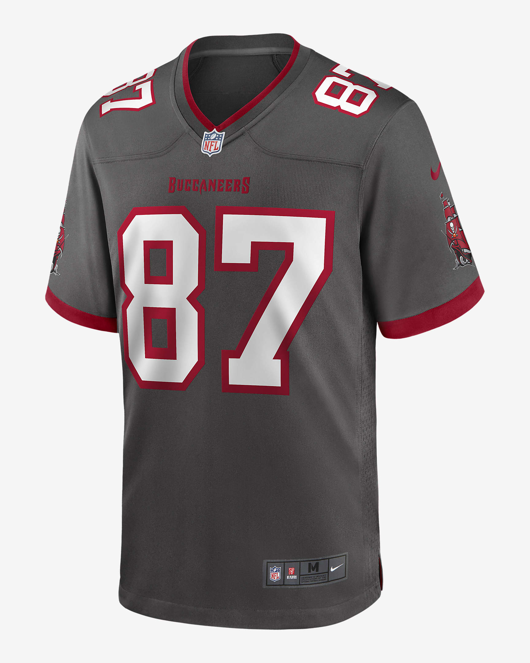 NFL Tampa Bay Buccaneers (Rob Gronkowski) Men's Game Jersey.