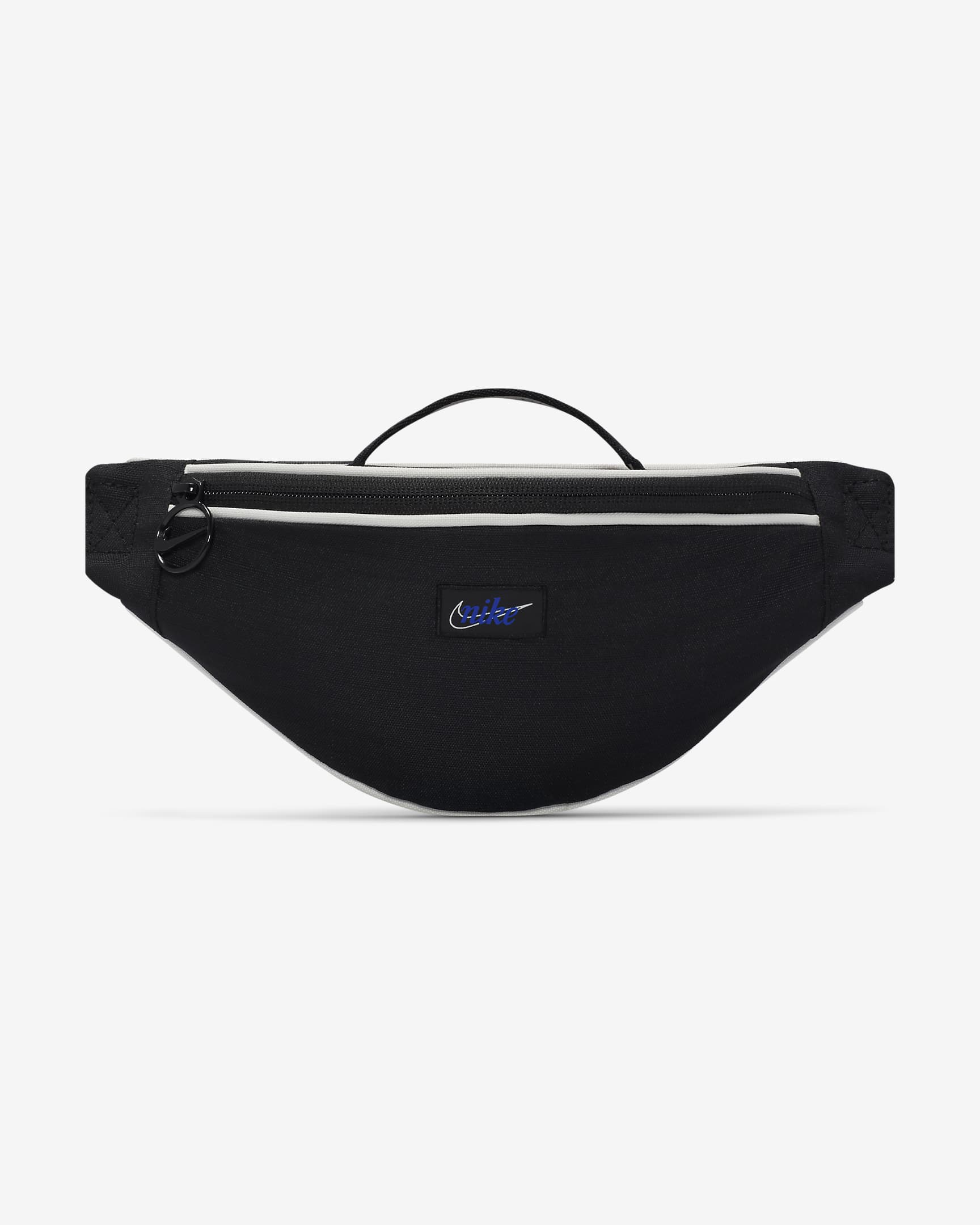 Nike Heritage Retro Hip Pack (Small, 1L) - Black/Black/Hyper Royal