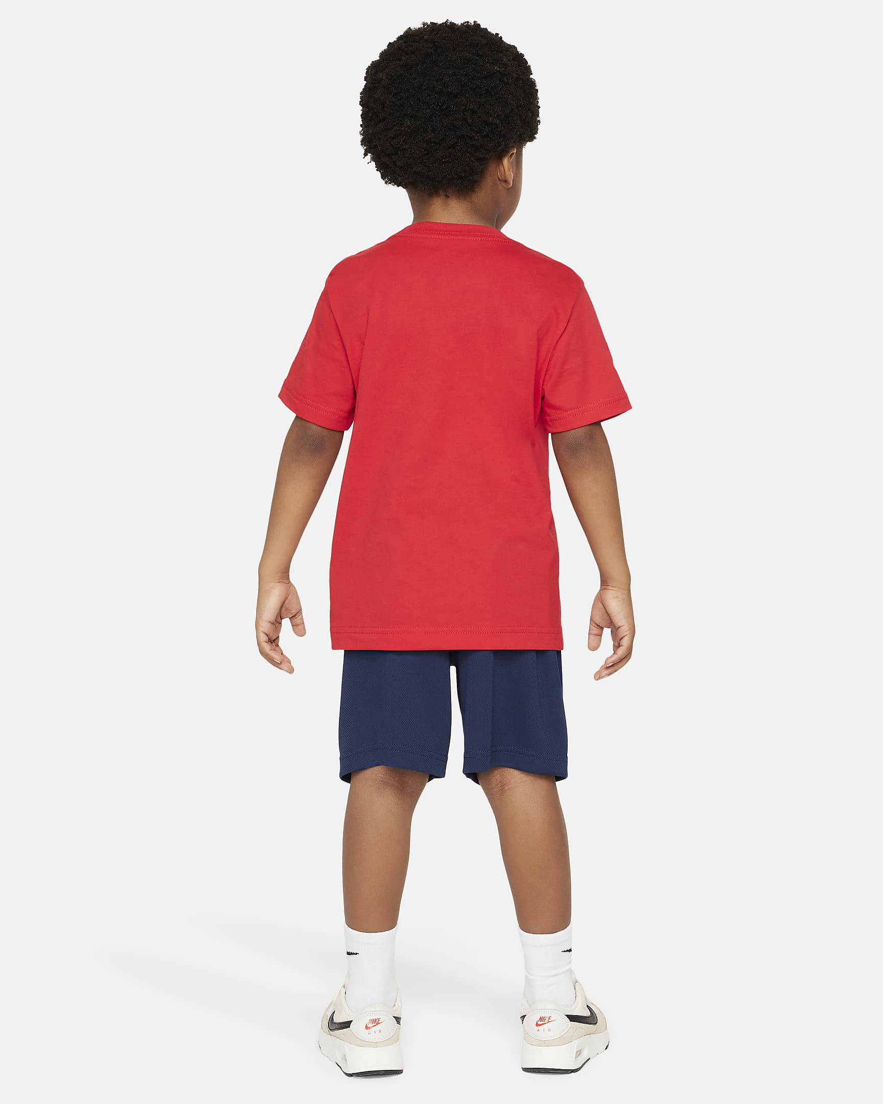 Nike Sportswear Younger Kids' French Terry Shorts Set. Nike LU