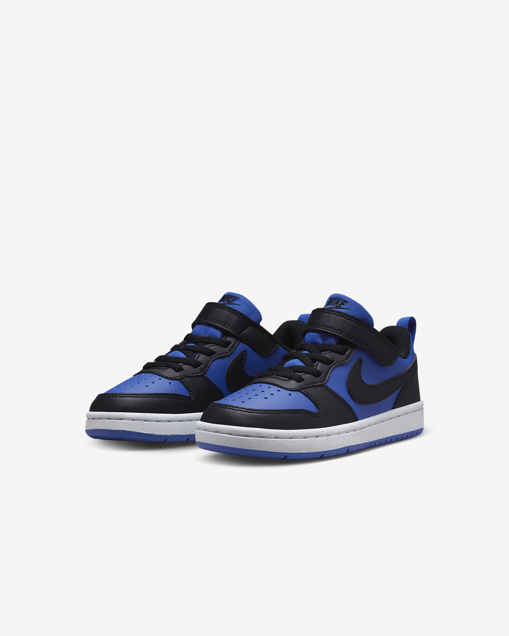 Sapatilhas Nike Court Borough Low Recraft para criança - Game Royal/Branco/Preto