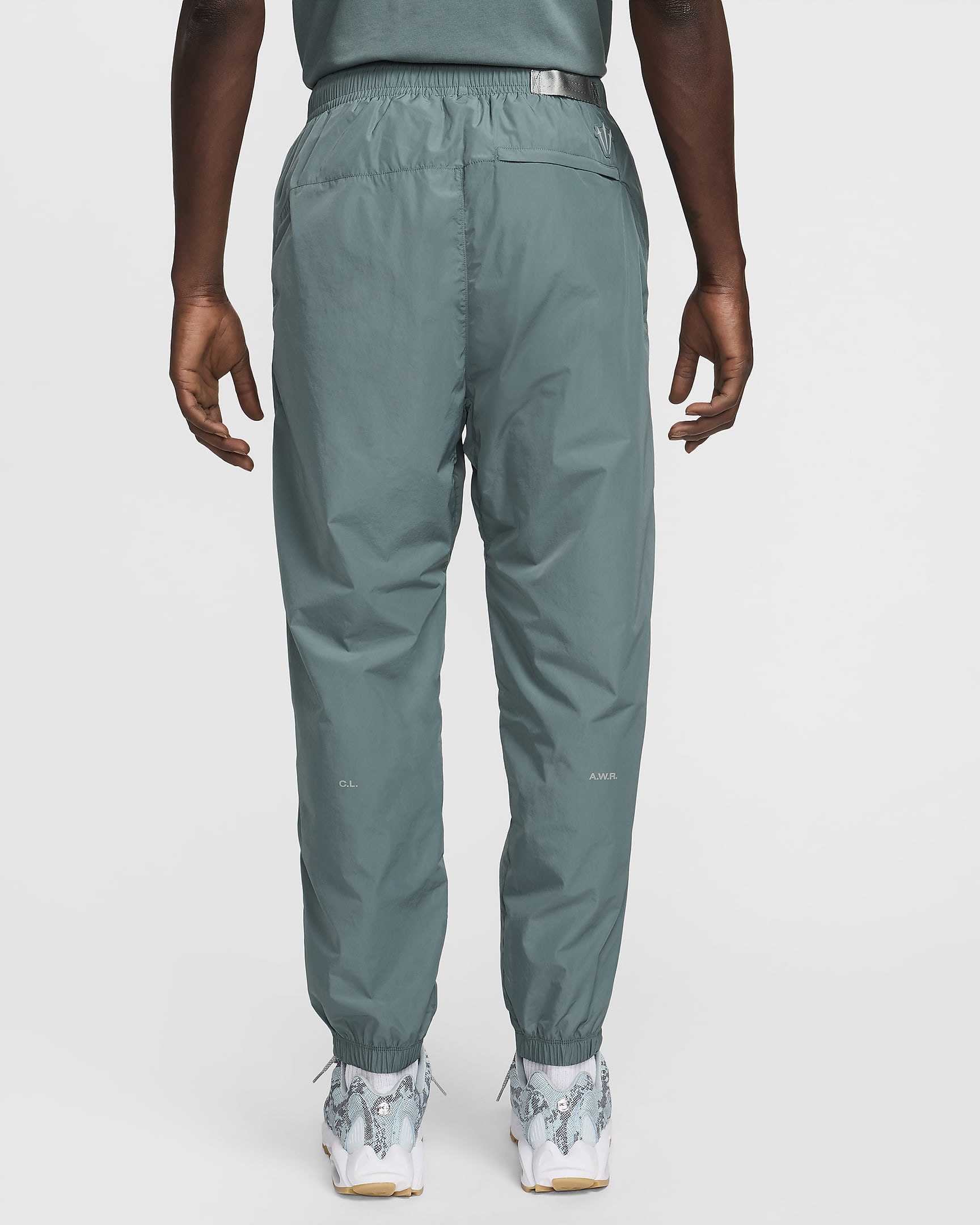 NOCTA Northstar Nylon Tracksuit Bottoms - Mineral Slate/Faded Spruce/Mica Green