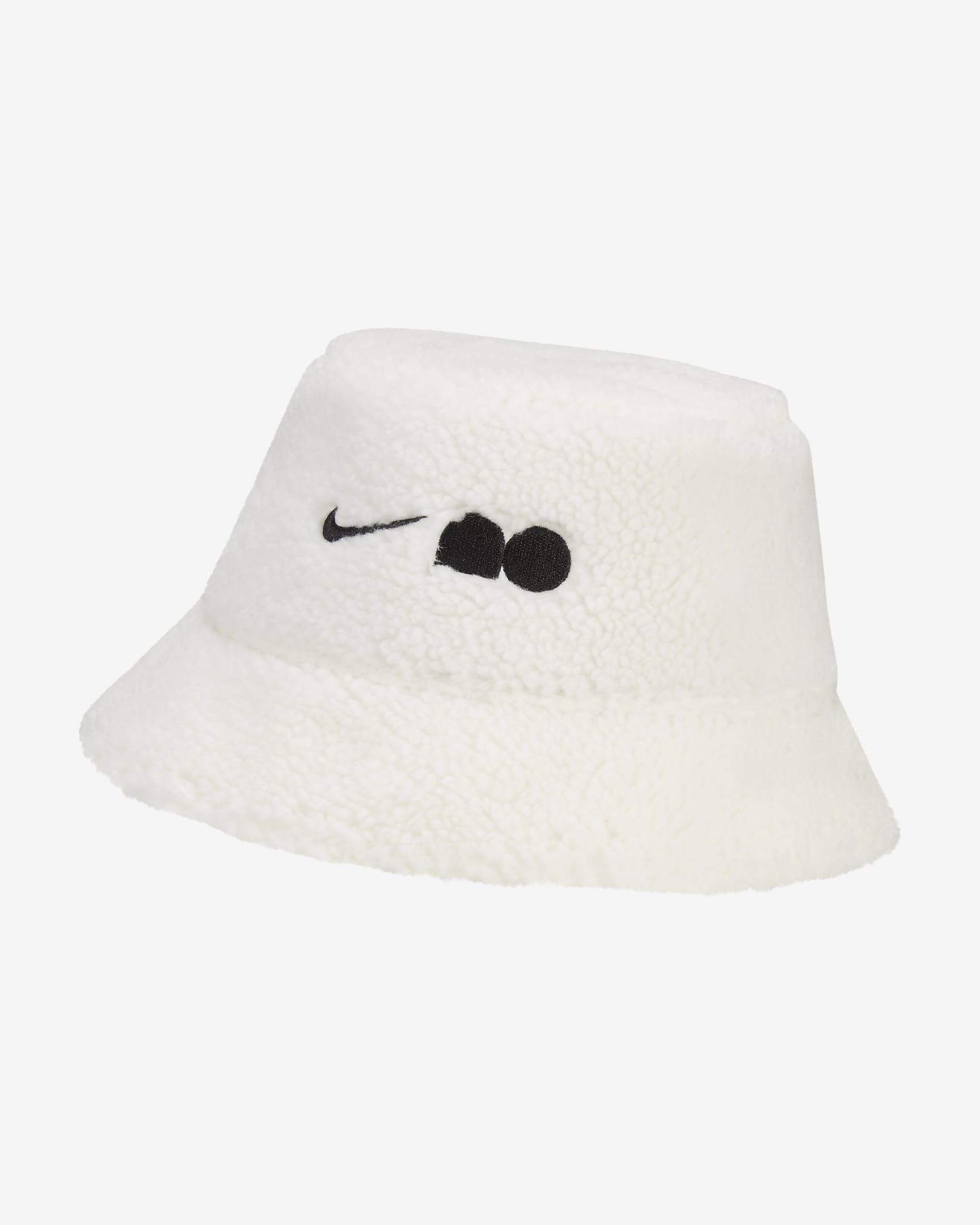 Naomi Osaka Fleece Bucket Hat - Sail/Black