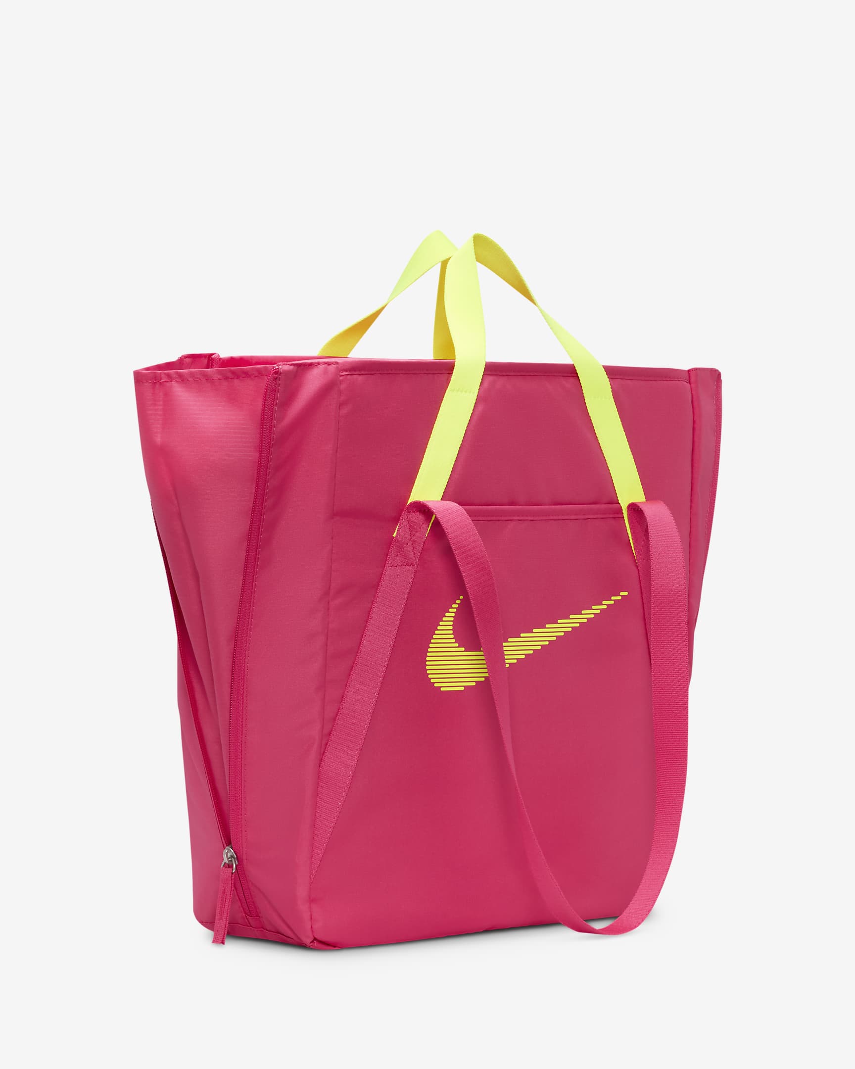 Torba na siłownię Nike (28 l) - Aster Pink/Volt/Volt