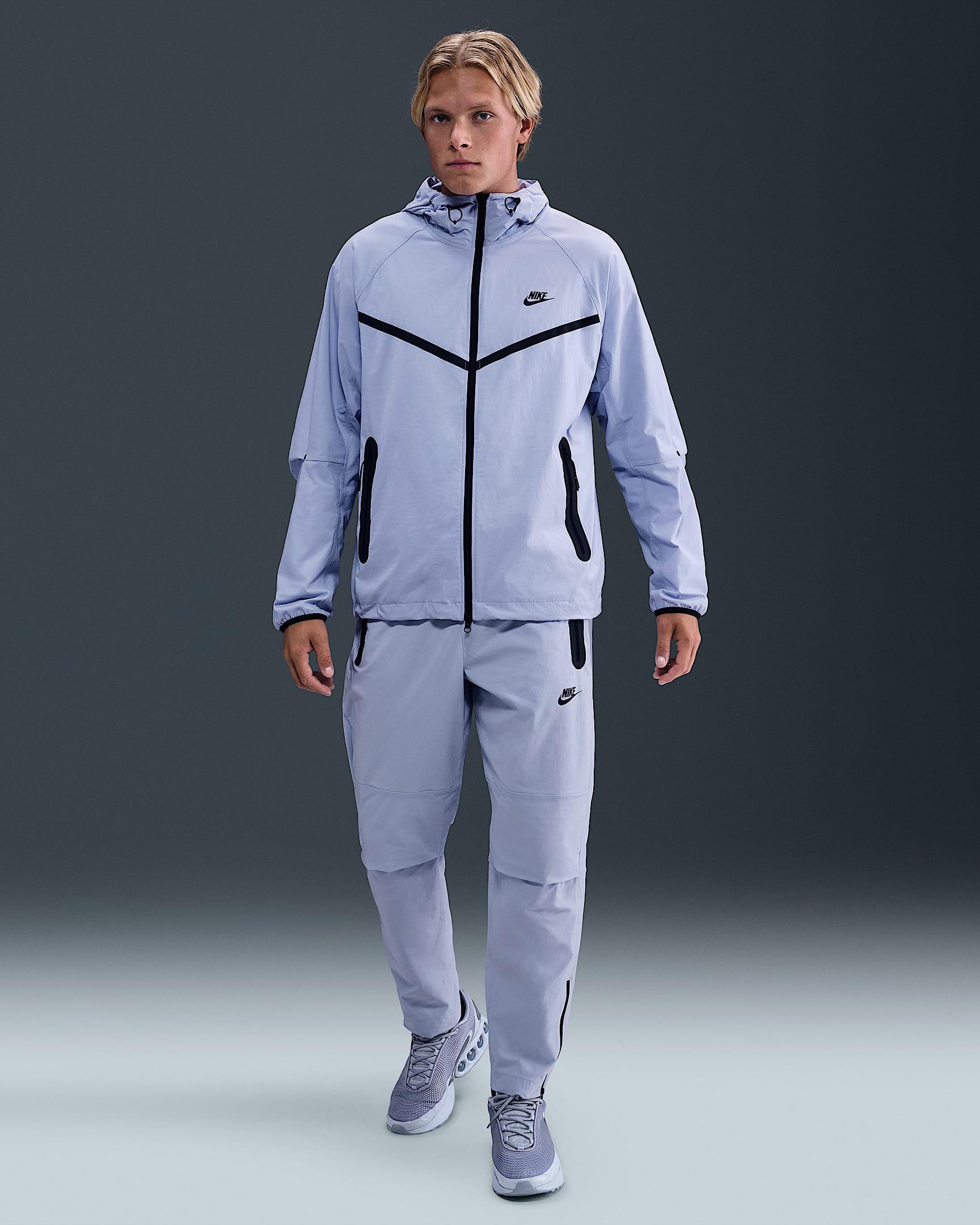 Nike Tech Dokuma Erkek Eşofman Altı - Ghost/Siyah