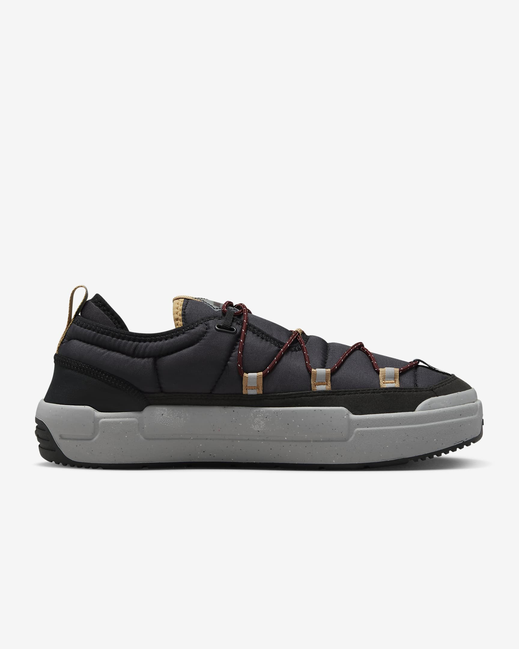 Nike Offline Pack Men's Mules - Black/Burgundy Crush/Elemental Gold/Anthracite