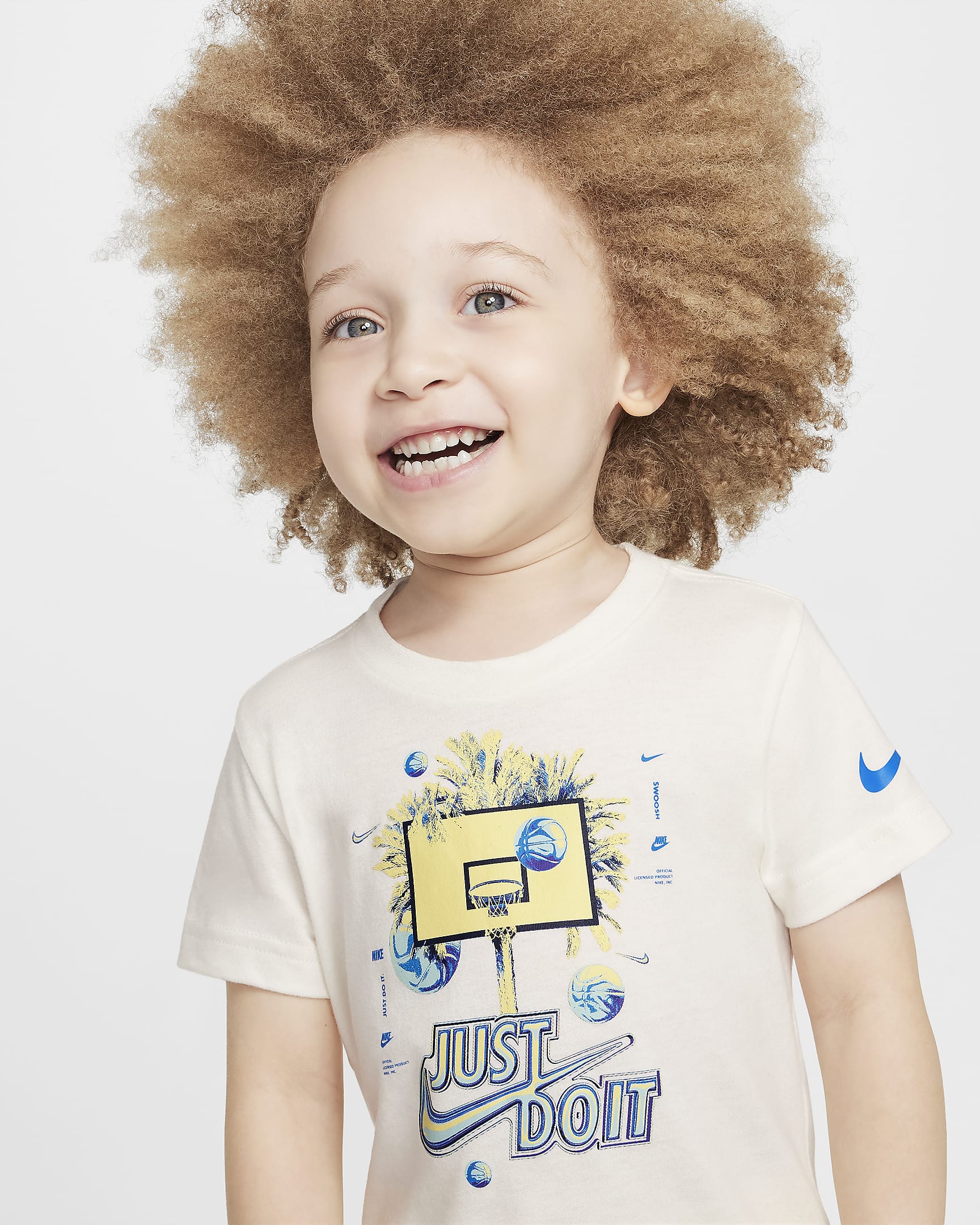 Playera Palm Tree Hoop JDI infantil Nike. Nike.com