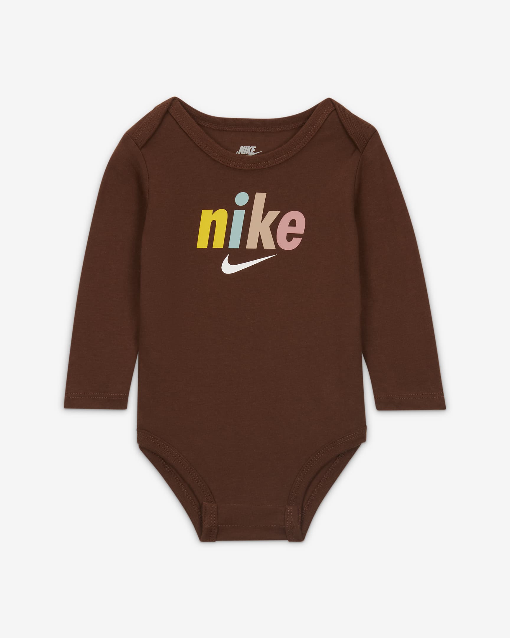 Pack de bodys para bebé Nike E1D1 3-Pack Bodysuits. Nike.com