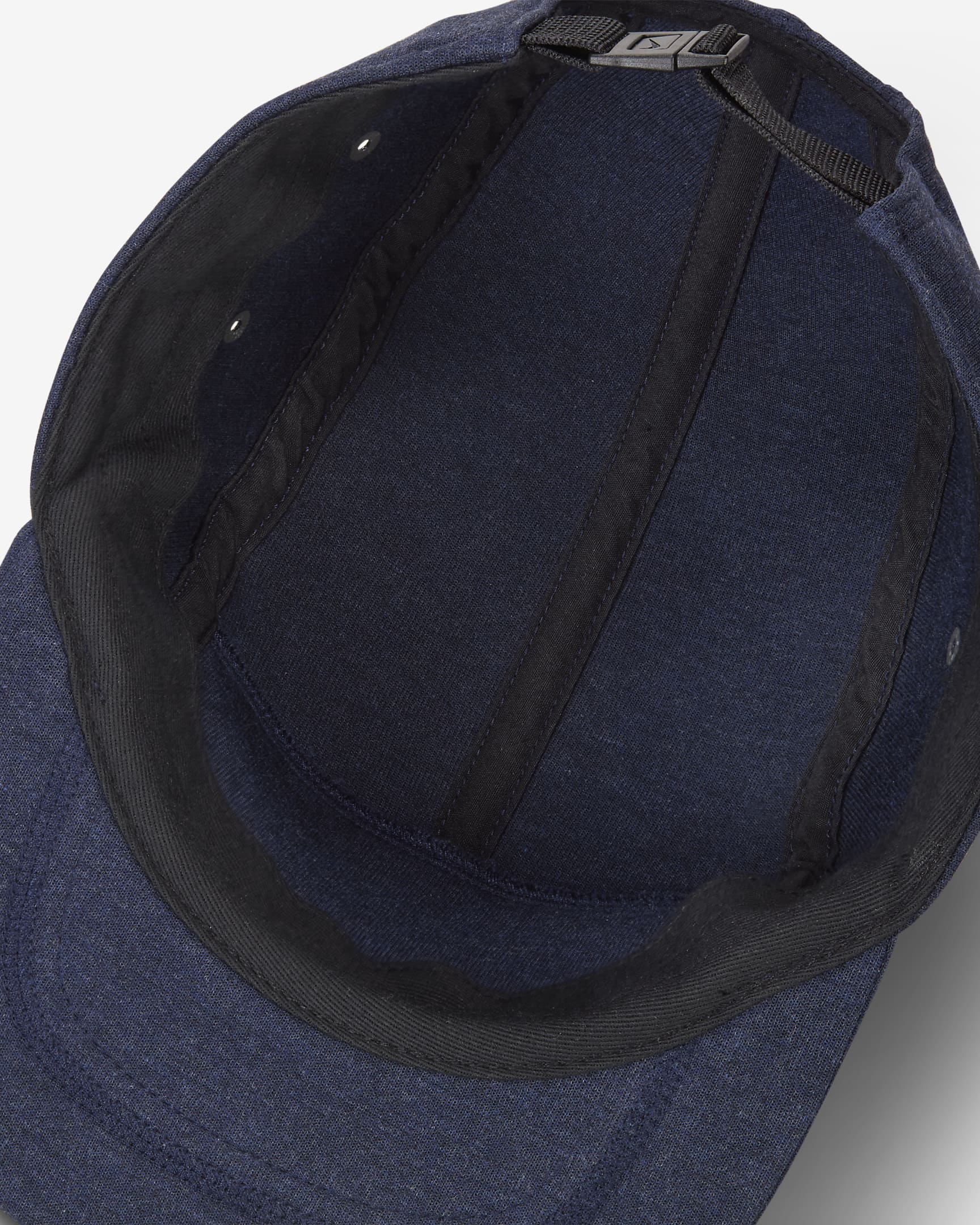 Nike Fly Cap Gorra Tech Fleece de visera plana sin estructura - Obsidian/Negro