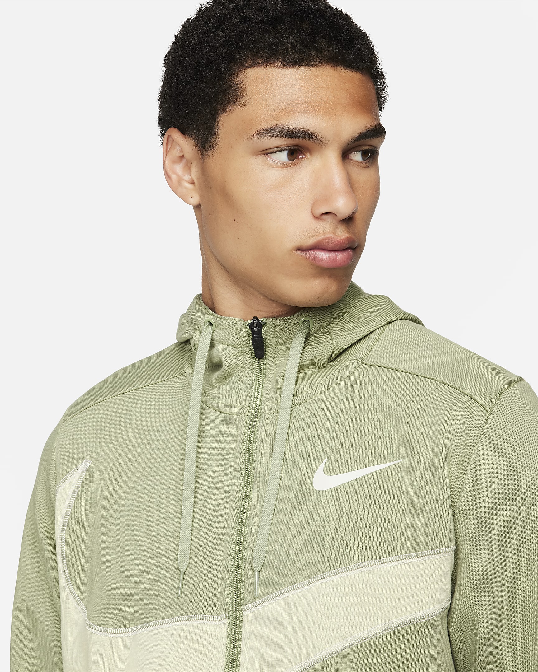 Nike Dri-FIT Men's Fleece Full-Zip Fitness Hoodie. Nike UK