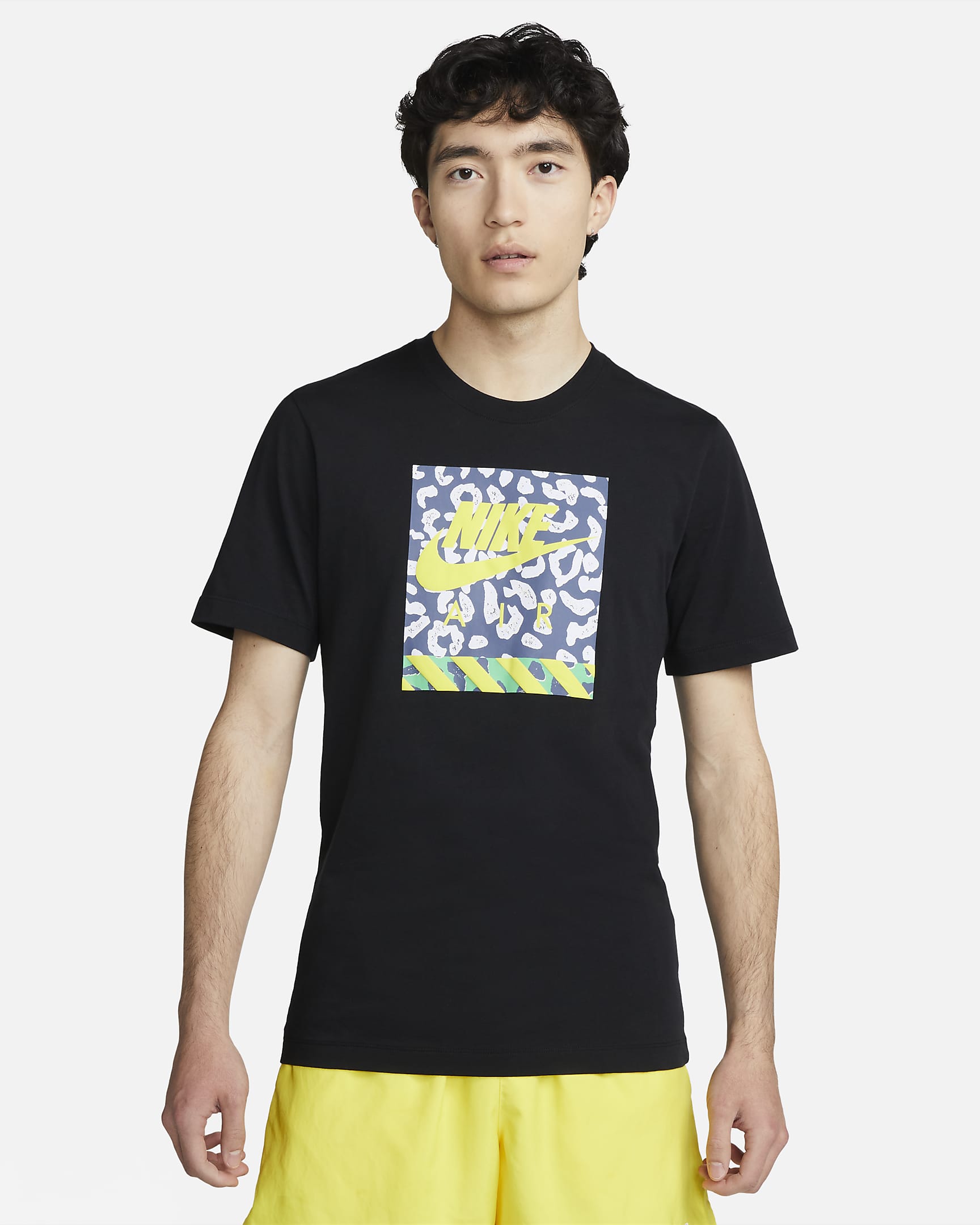 Nike Sportswear 男款 T 恤 - 黑色
