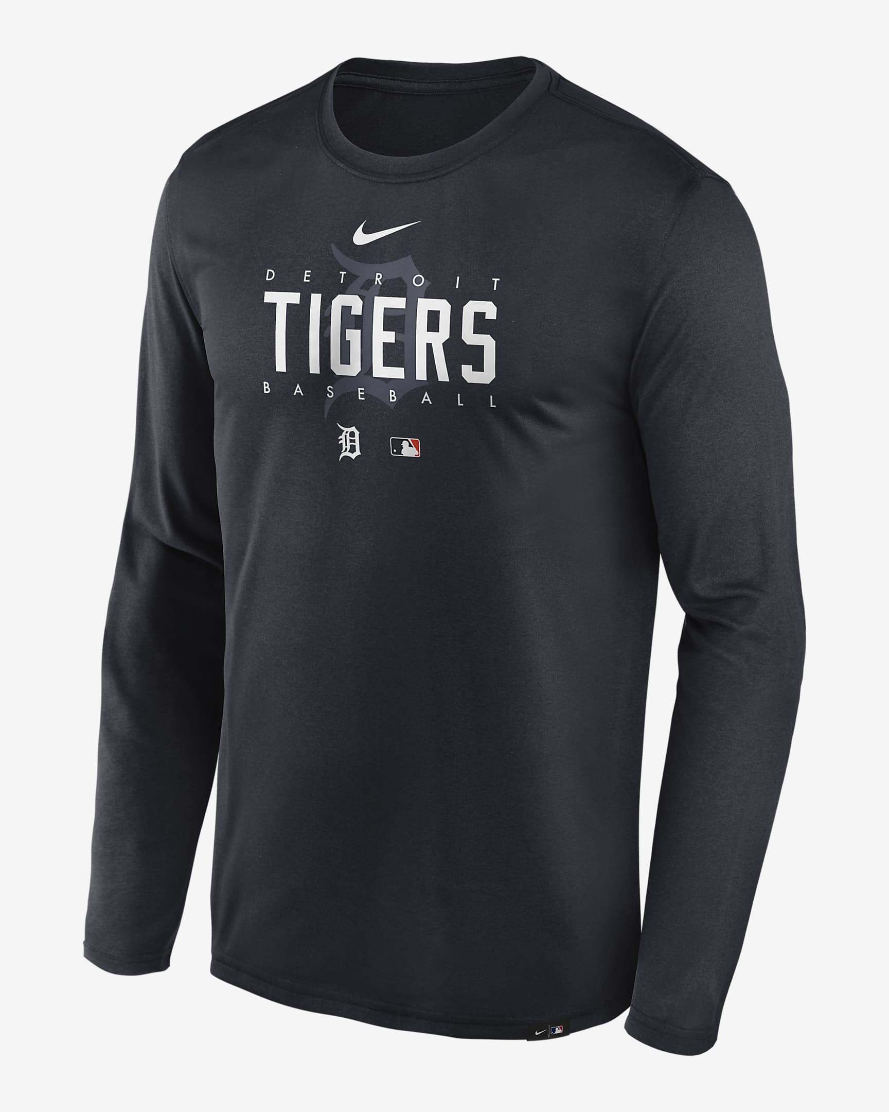 Nike Dri-FIT Team Legend (MLB Detroit Tigers) Men's Long-Sleeve T-Shirt ...
