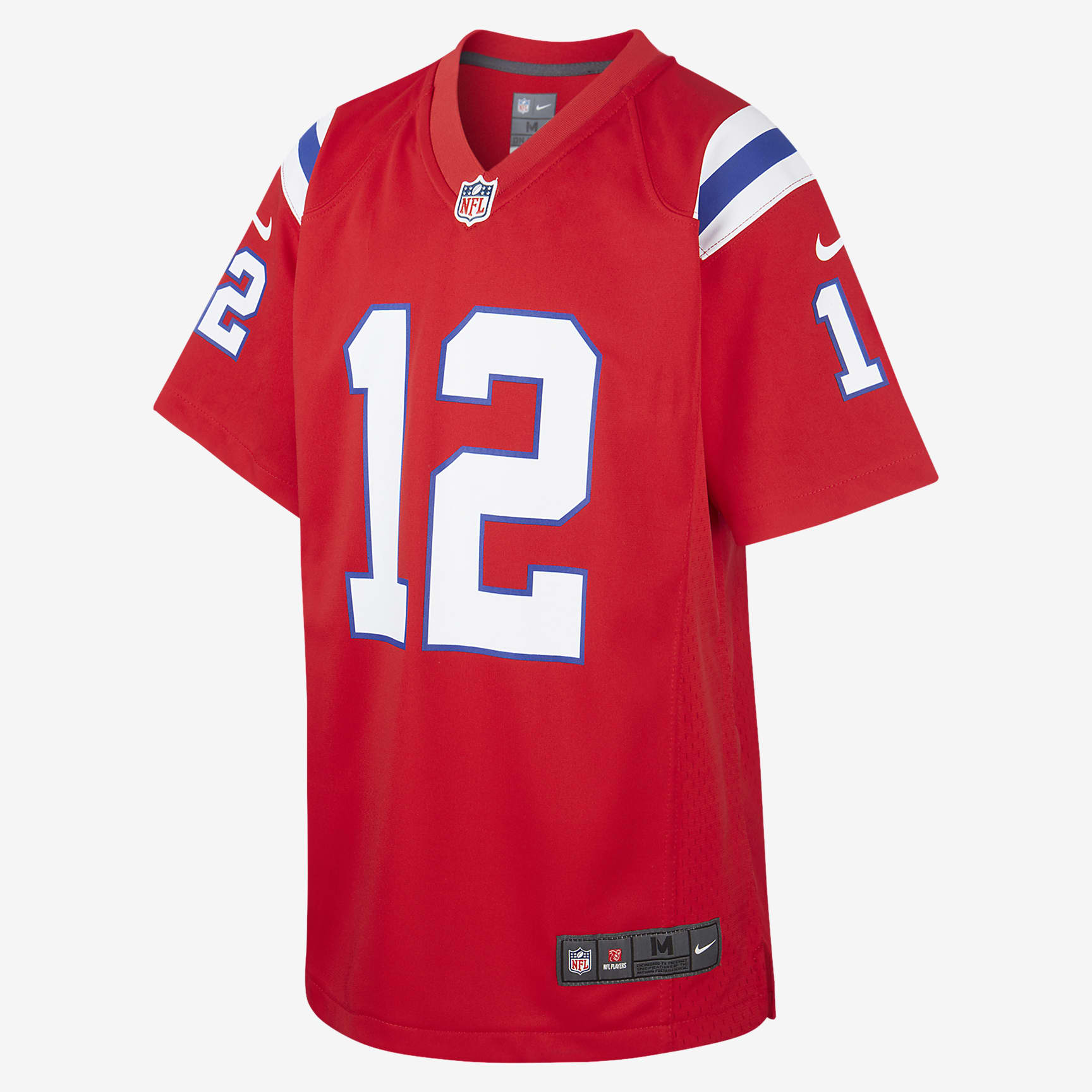 NFL New England Patriots (Tom Brady) Older Kids' Game Jersey. Nike CZ