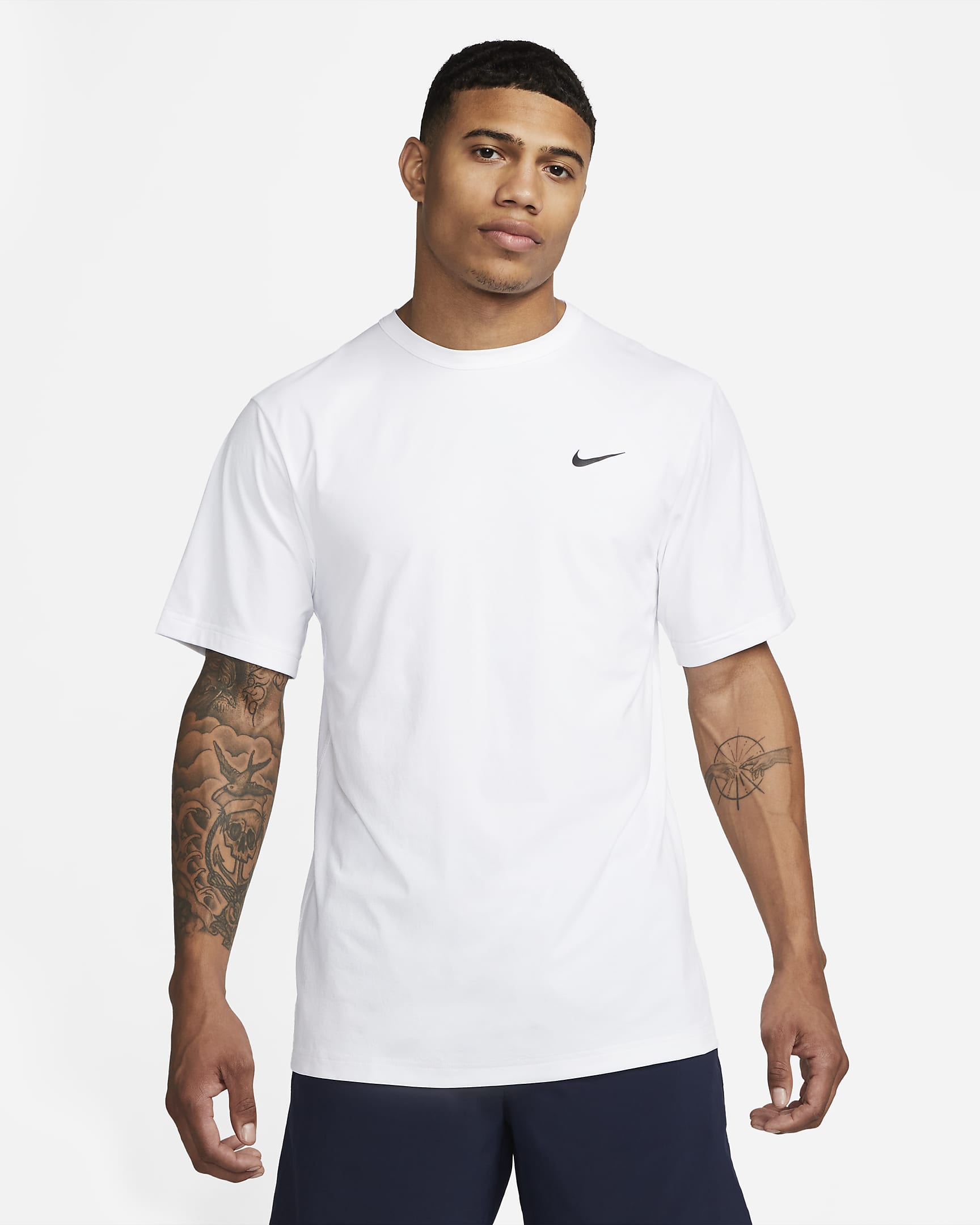 Nike Hyverse Men's Dri-FIT UV Short-sleeve Versatile Top. Nike AU