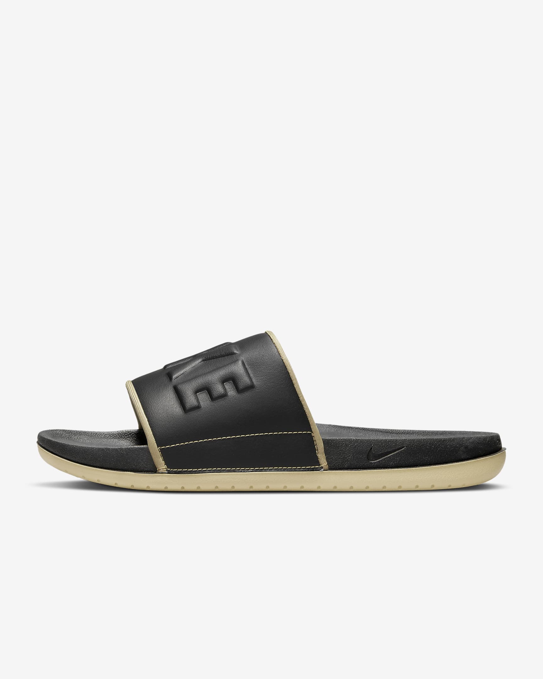 Nike Offcourt Men's Slides - Black/Wheatgrass/Black