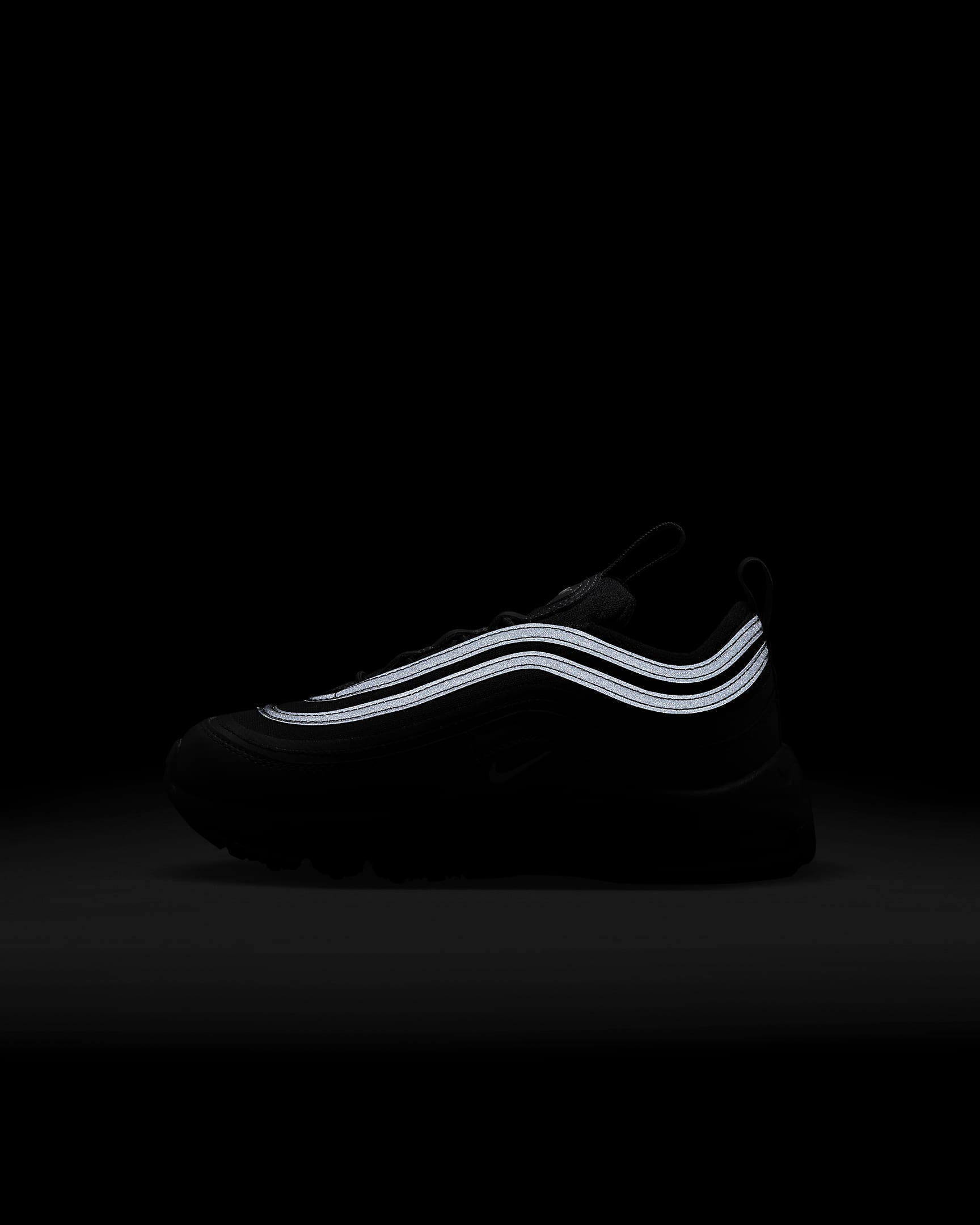 Sapatilhas Nike Air Max 97 para criança - Preto/Anthracite/Branco