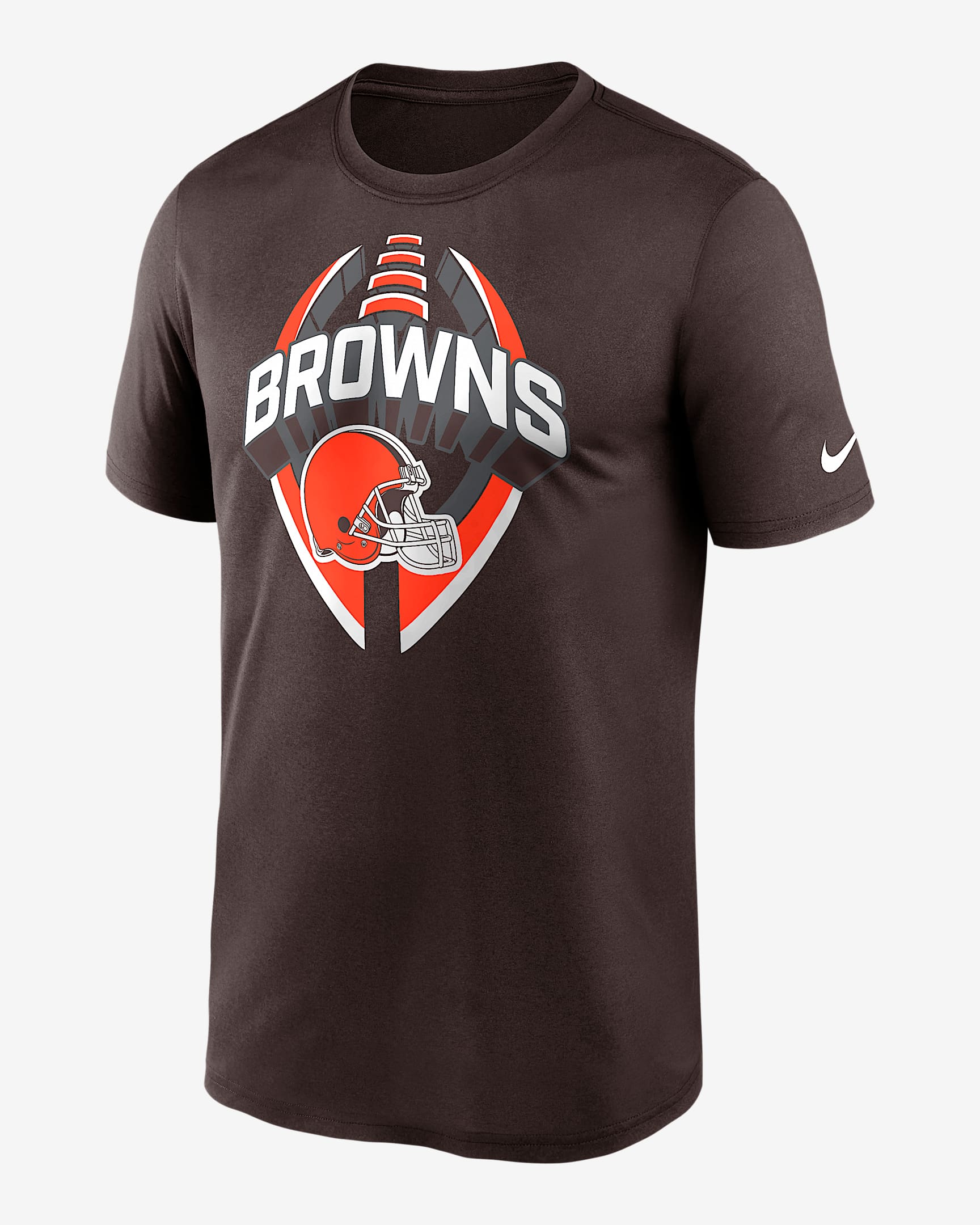 Playera Nike Dri-FIT de la NFL para hombre Cleveland Browns Legend Icon - Marrón
