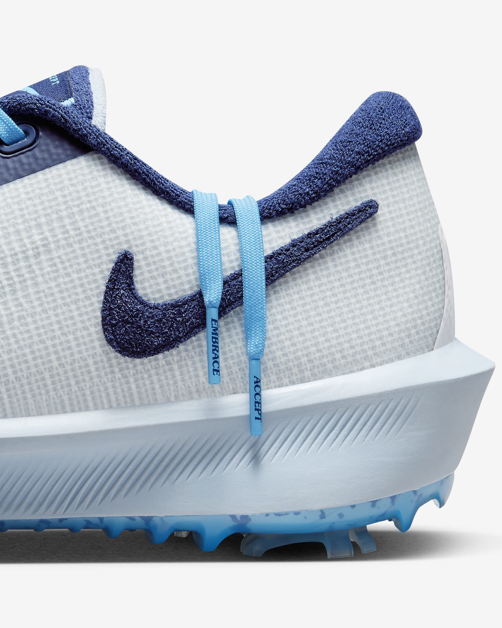 Nike Air Zoom Infinity Tour NRG Zapatillas de golf - Blanco/Aquarius Blue/Light Armory Blue/Midnight Navy