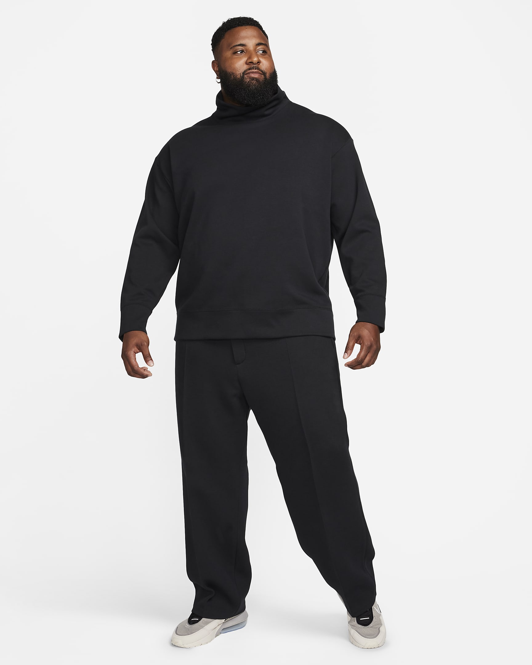 Nike sweatshirt turtleneck clearance