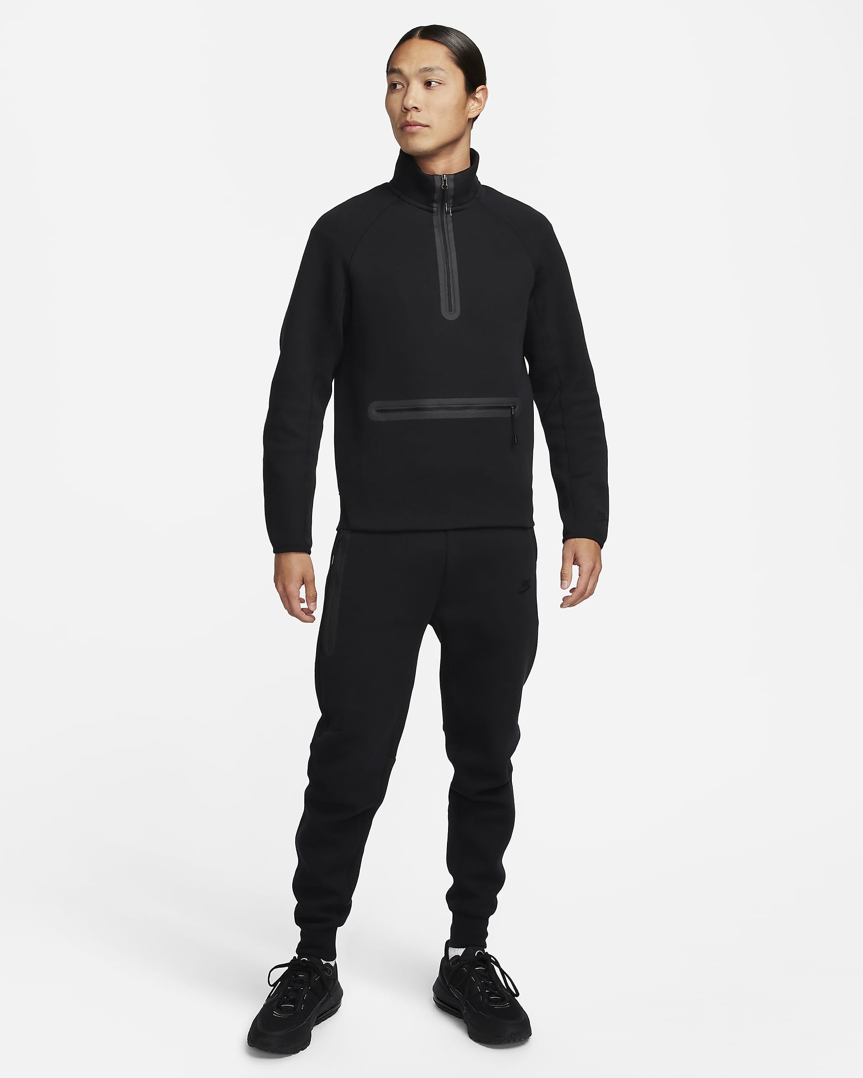 Nike Sportswear Tech Fleece Men's 1/2-Zip Sweatshirt. Nike ID