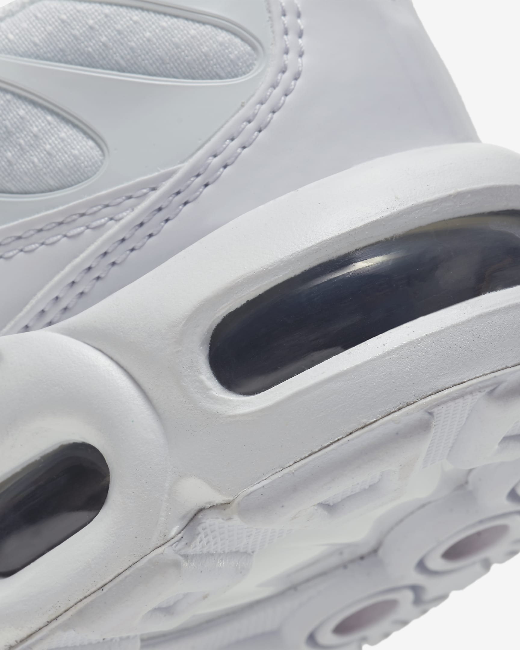 Nike Air Max Plus Schuh für ältere Kinder - Weiß/Metallic Silver/Weiß