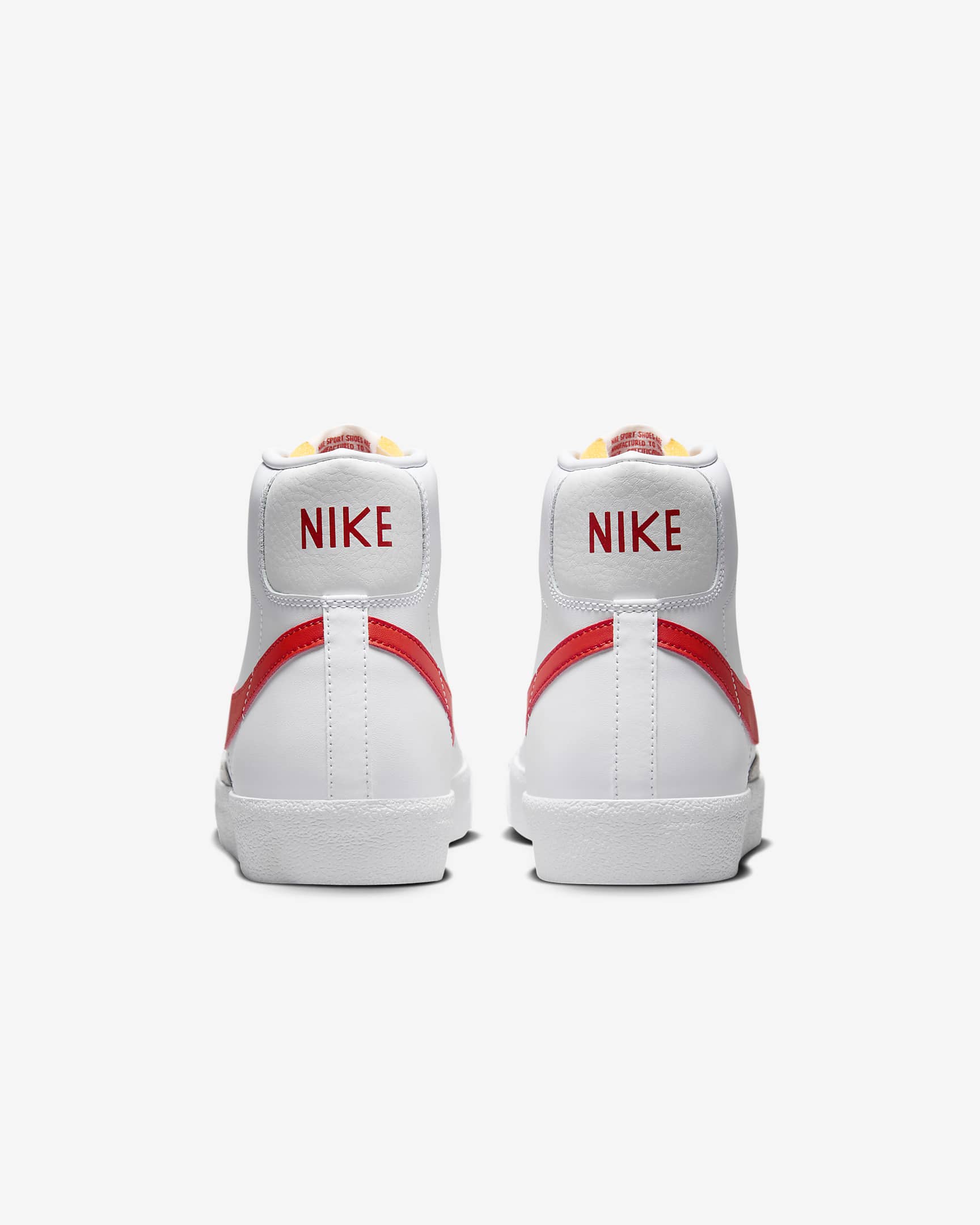 Nike Blazer Mid '77 Vintage Men's Shoes - White/Summit White/Picante Red