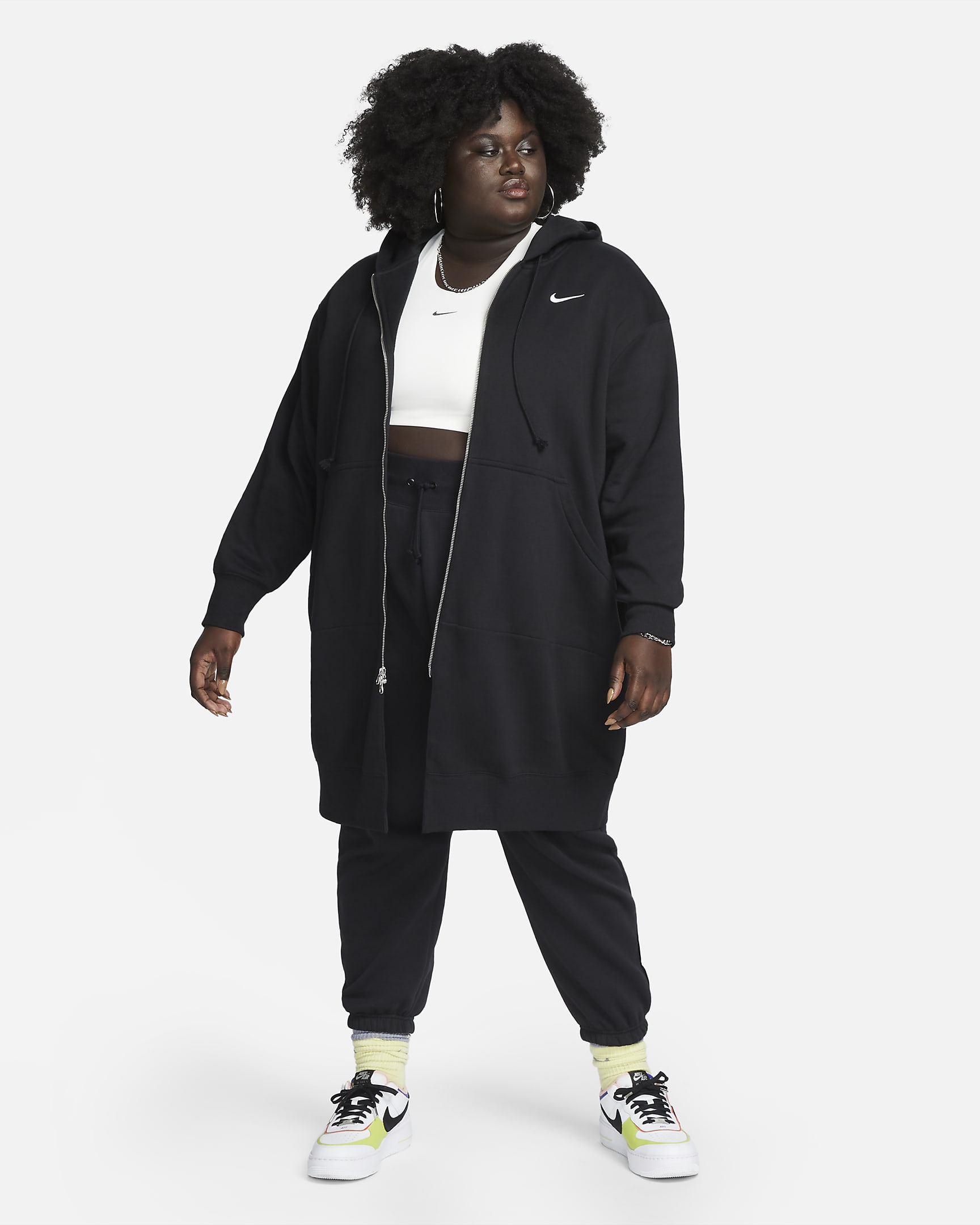 Nike Sportswear Phoenix Fleece Women's Oversized Long FullZip Hoodie