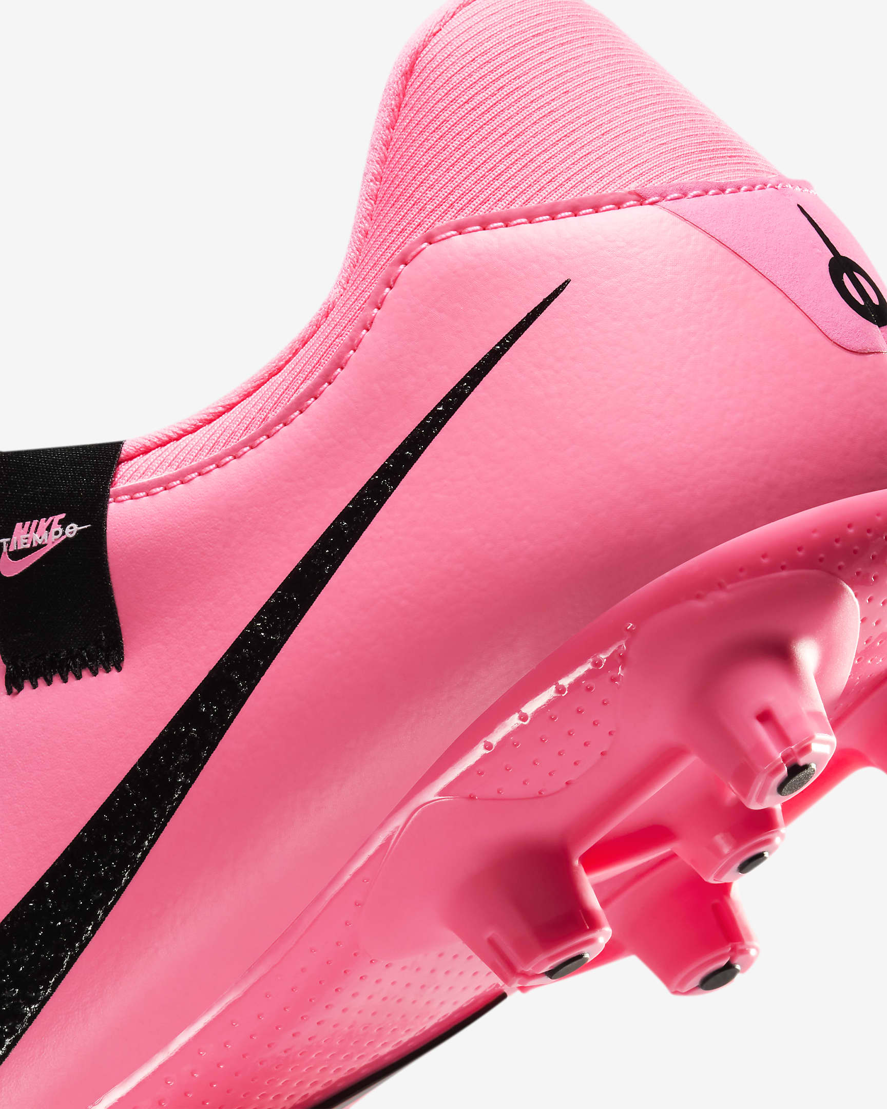 Nike Tiempo Legend 10 Academy HG Low-Top Soccer Cleats - Pink Foam/Black