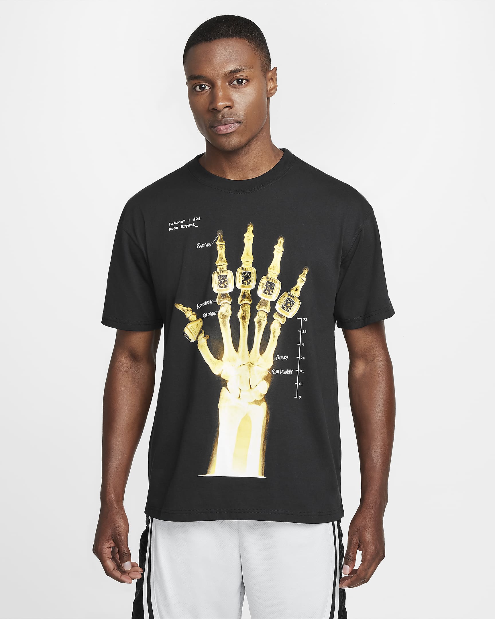 Kobe "X-Ray" Camiseta - Hombre - Negro