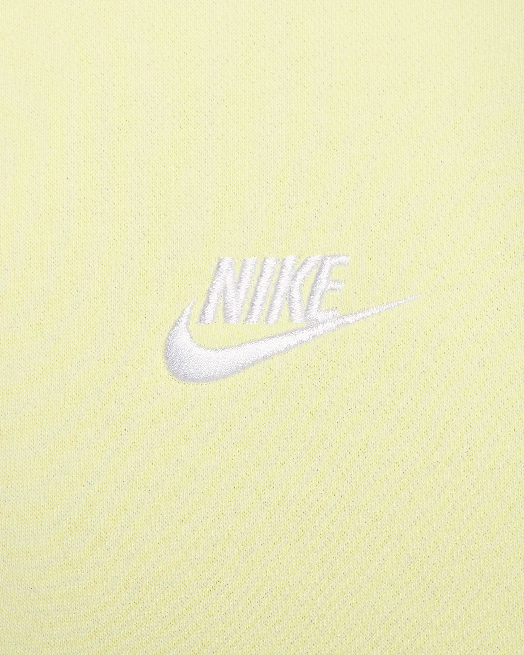 Nike Sportswear Club Fleece Men's Crew - Life Lime/White