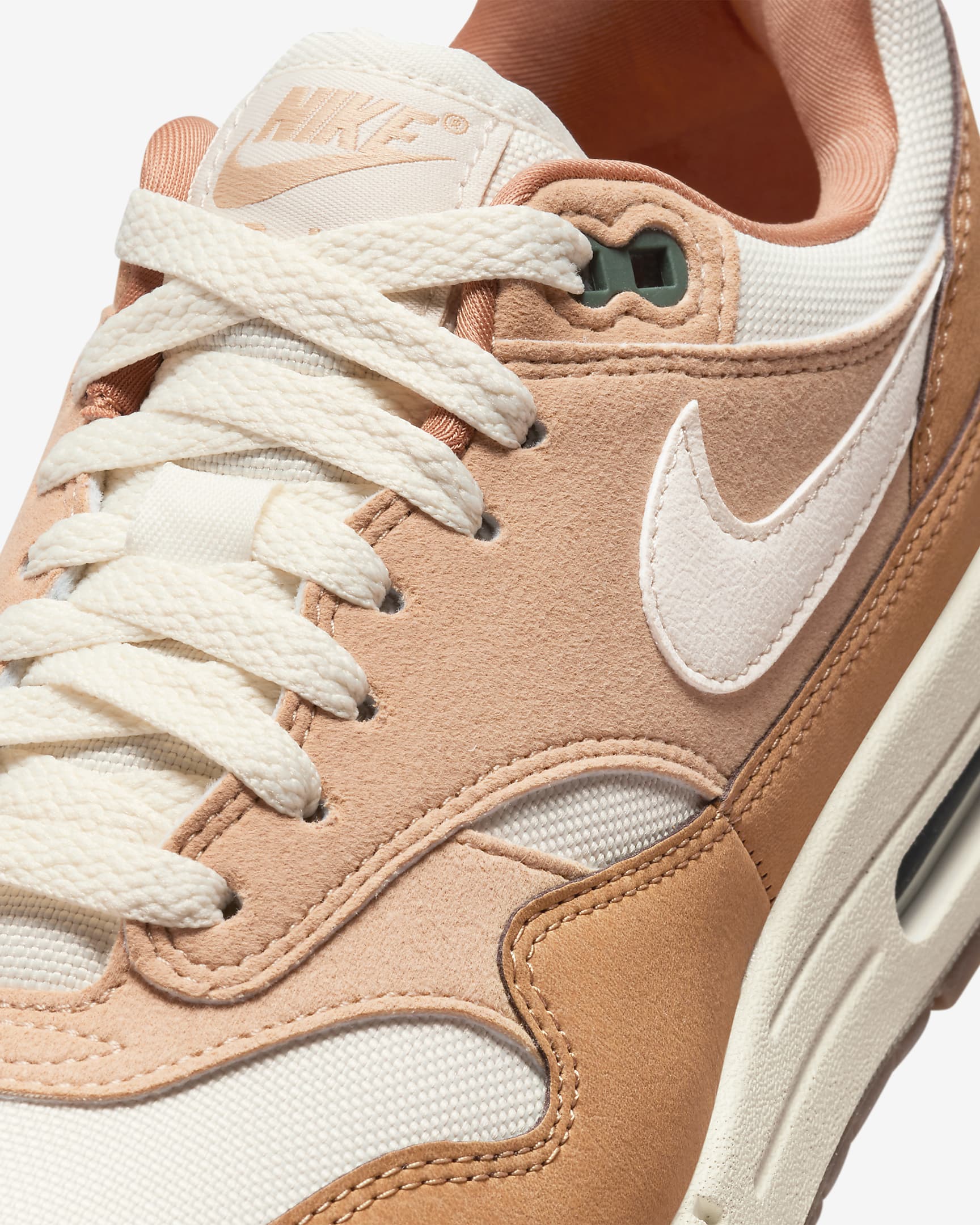 Chaussure Nike Air Max 1 '87 pour femme - Flax/Sesame/Vintage Green/Coconut Milk