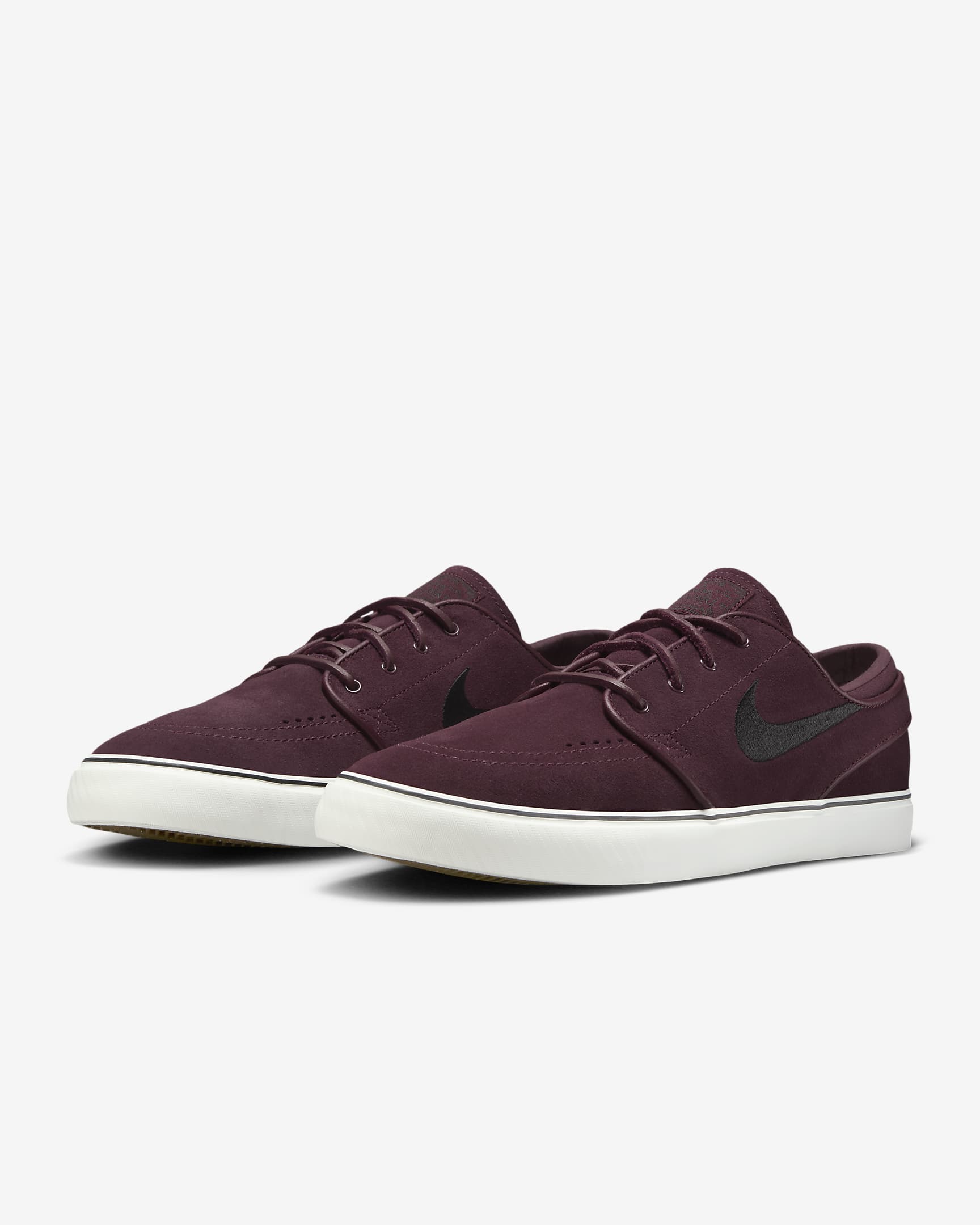 Nike SB Zoom Janoski OG+ Skate Shoes - Burgundy Crush/Burgundy Crush/Sail/Black