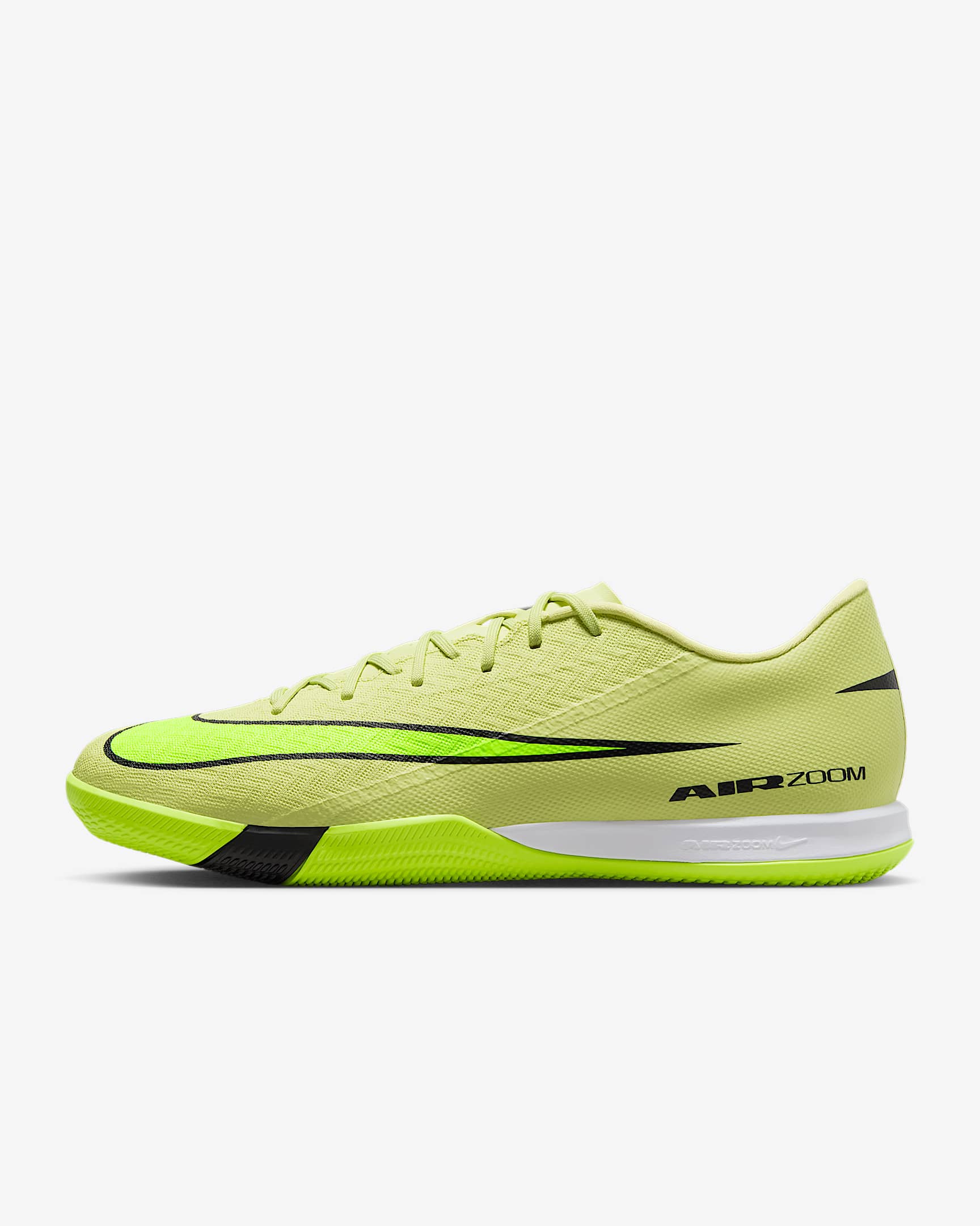 Nike Mercurial Vapor 16 Academy Indoor Court Low-Top Football Shoes - Limelight/Hyper Crimson/Volt