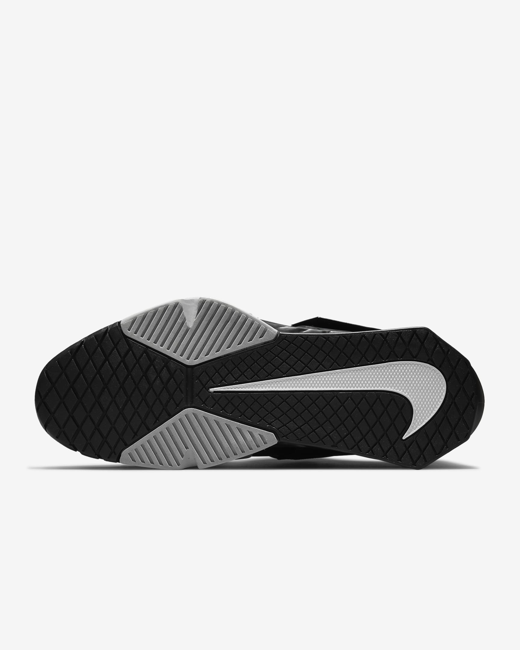 Nike Savaleos Weightlifting Shoes - Black/Grey Fog/Laser Orange/White