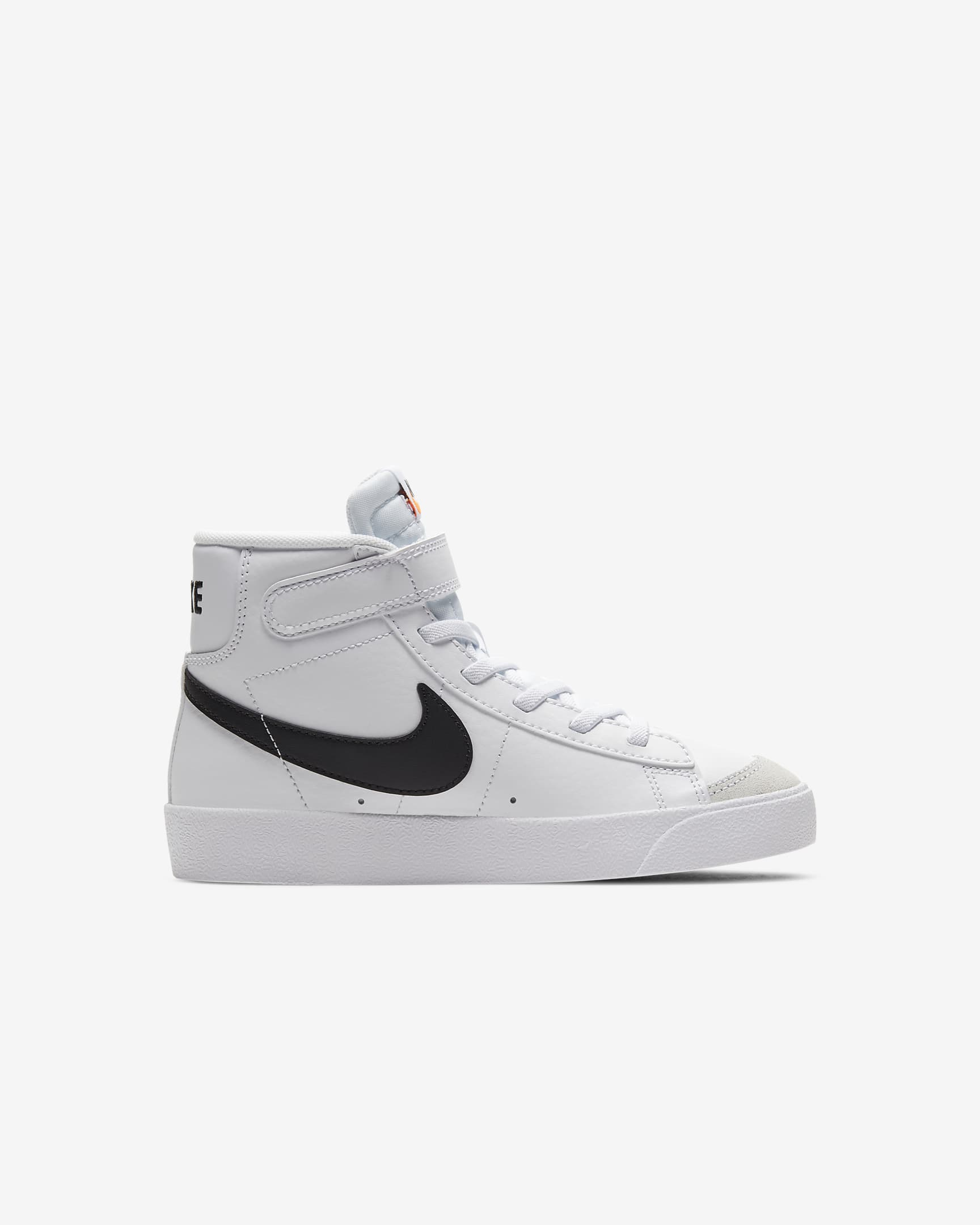 Chaussure Nike Blazer Mid '77 pour Jeune enfant - Blanc/Total Orange/Noir