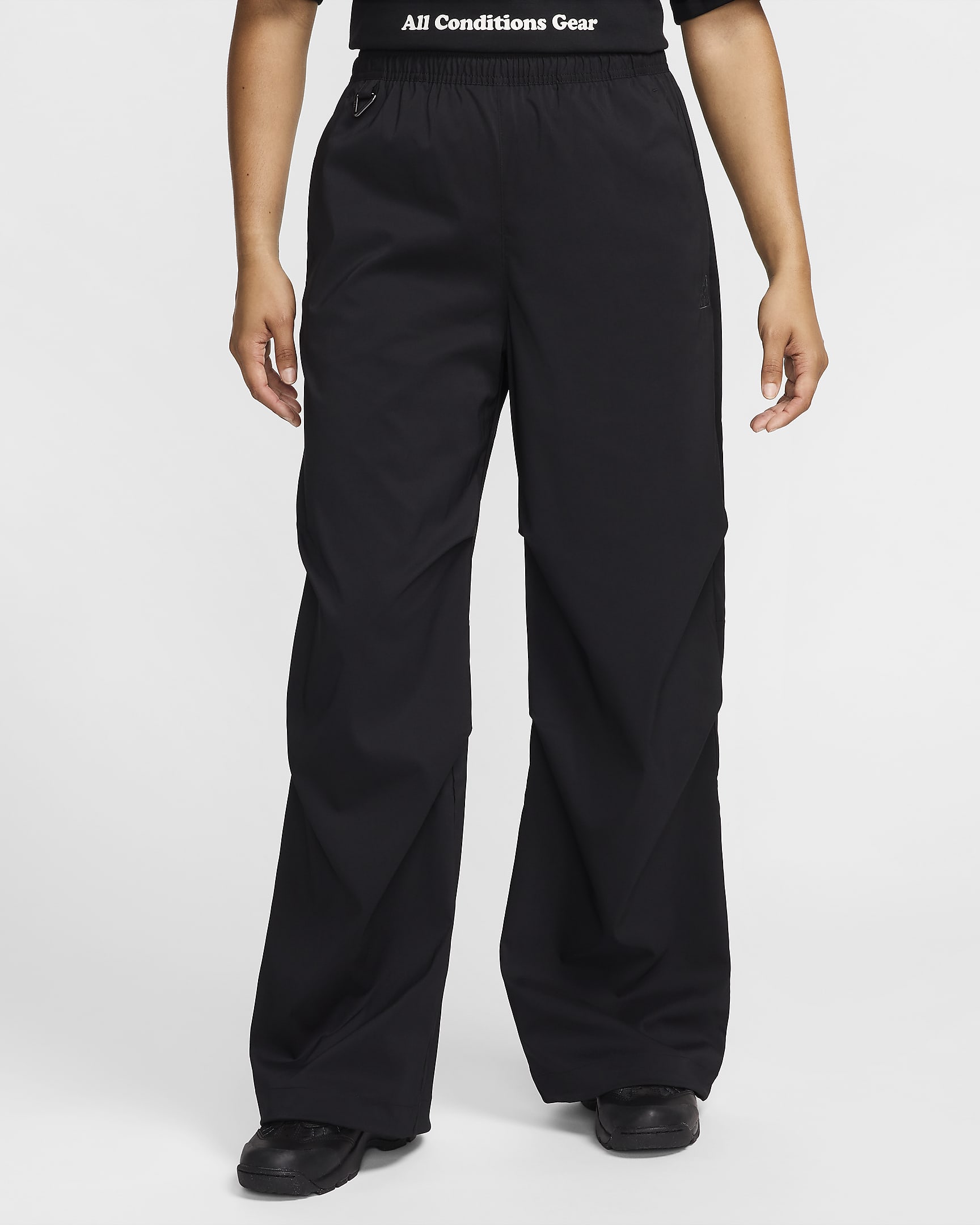 Nike ACG "Activitorium" Pantalón de talle alto con protección UV - Mujer - Negro/Anthracite