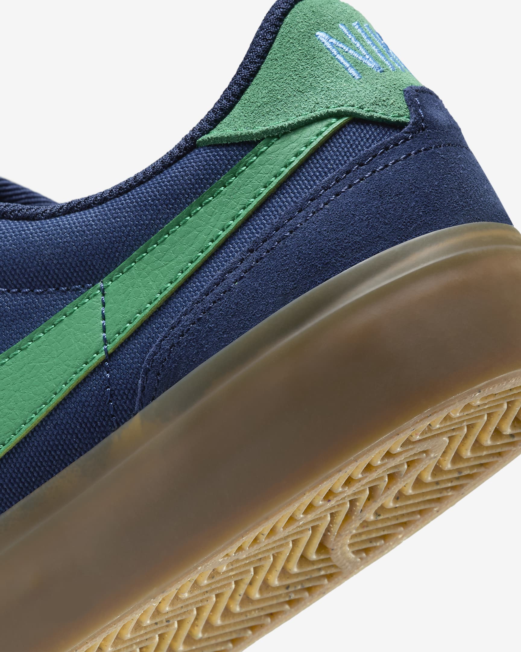 Παπούτσια skateboarding Nike SB Zoom Pogo Plus - Midnight Navy/Obsidian/Gum Medium Brown/Malachite