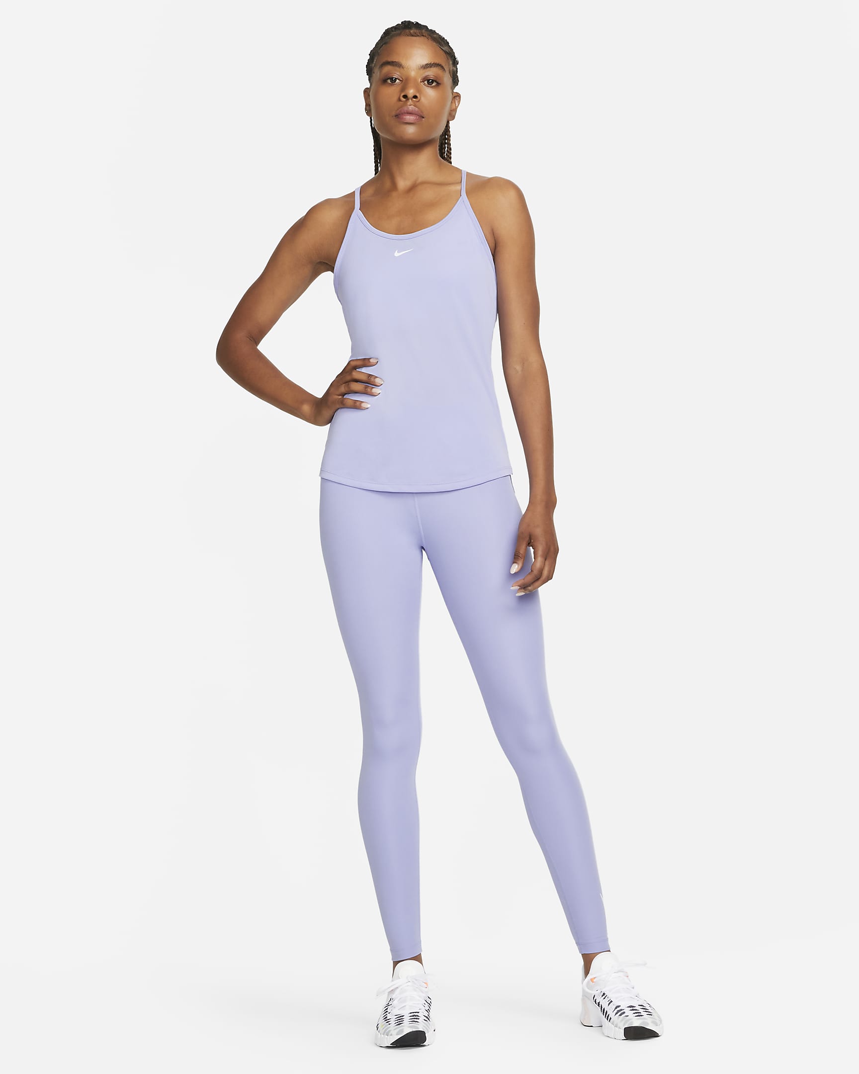 Nike Dri Fit One Elastika Womens Standard Fit Tank Nike At 8857