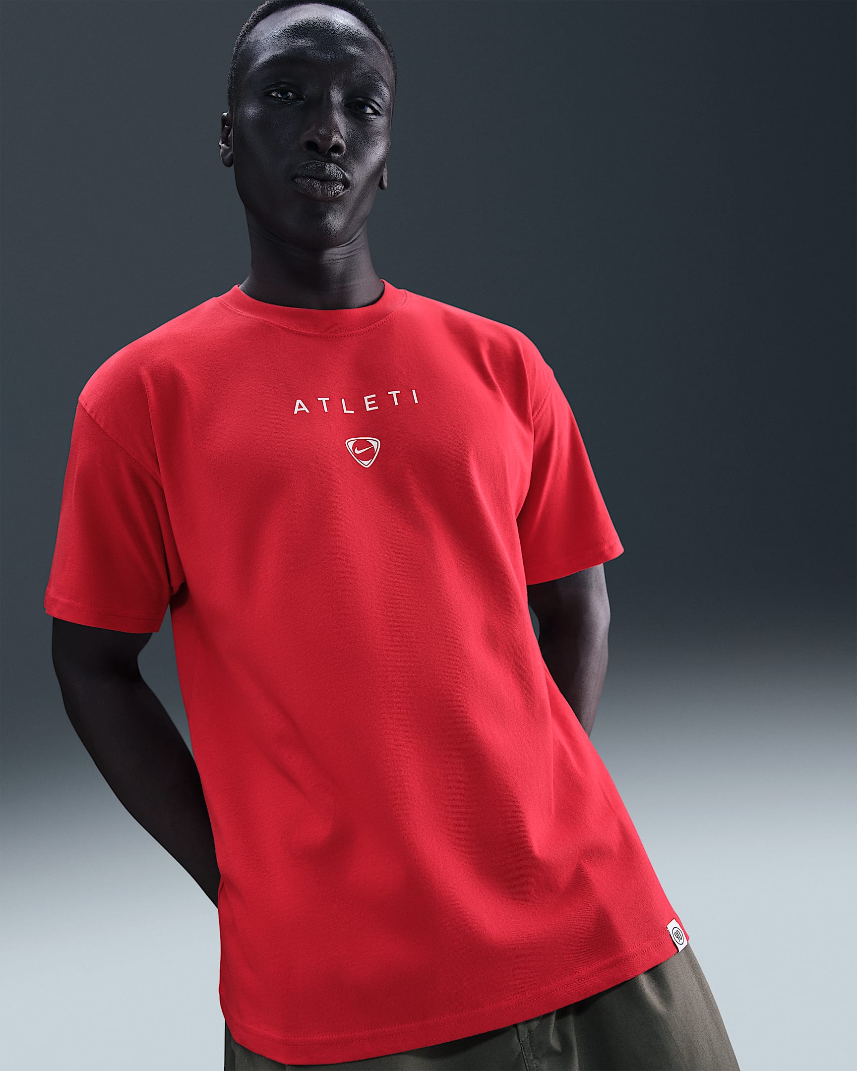 Atlético Madrid Men's Nike Total 90 Football T-Shirt - Sport Red
