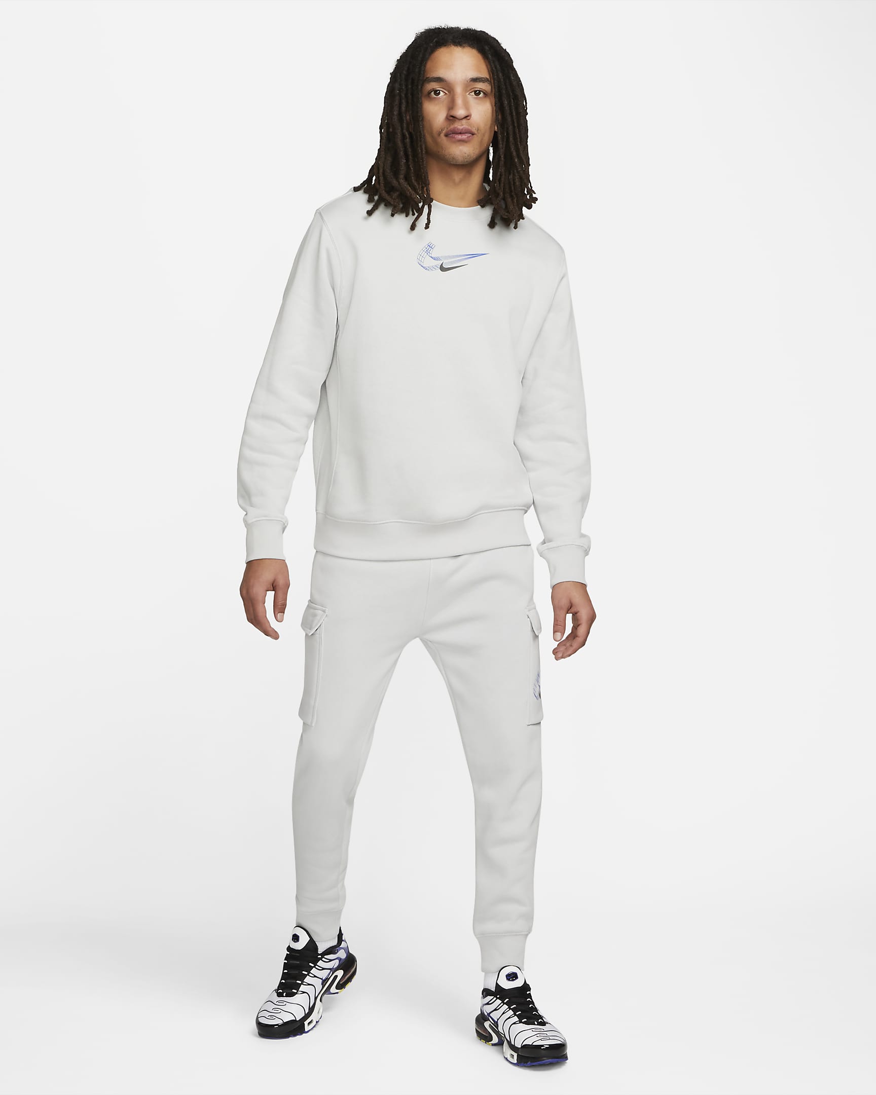 Nike Sportswear Men's Fleece Cargo Trousers. Nike CA