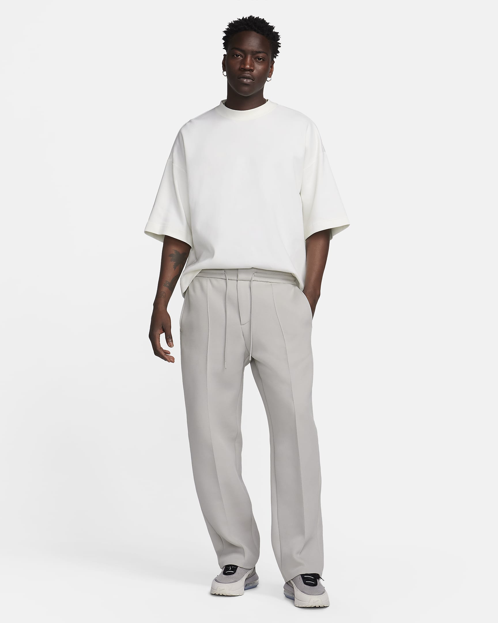 Nike Sportswear Tech Fleece Re-Imagined Men's Loose-Fit Open-Hem ...