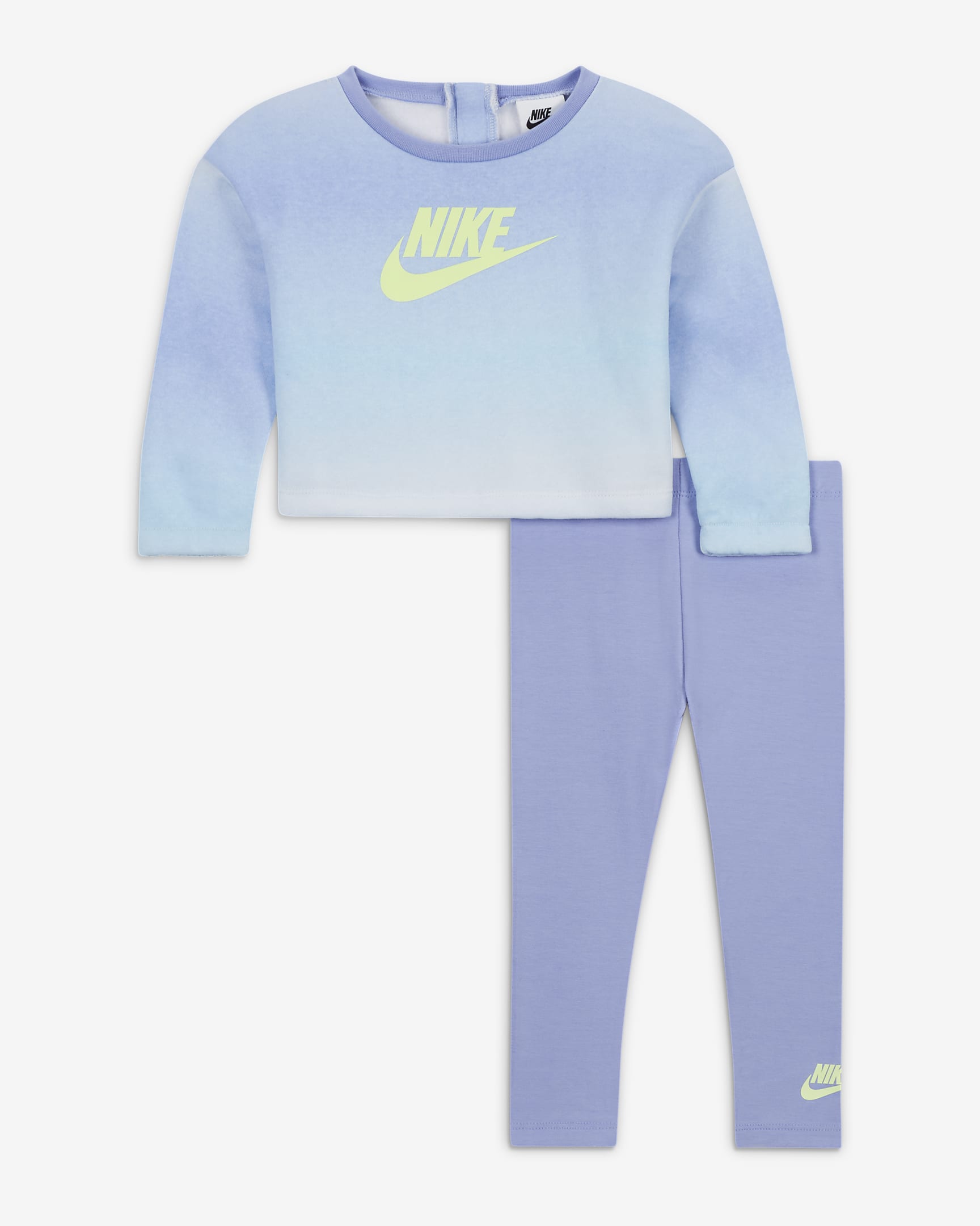 Conjunto de mallas estampadas para bebé (12-24 meses) Nike Club. Nike.com