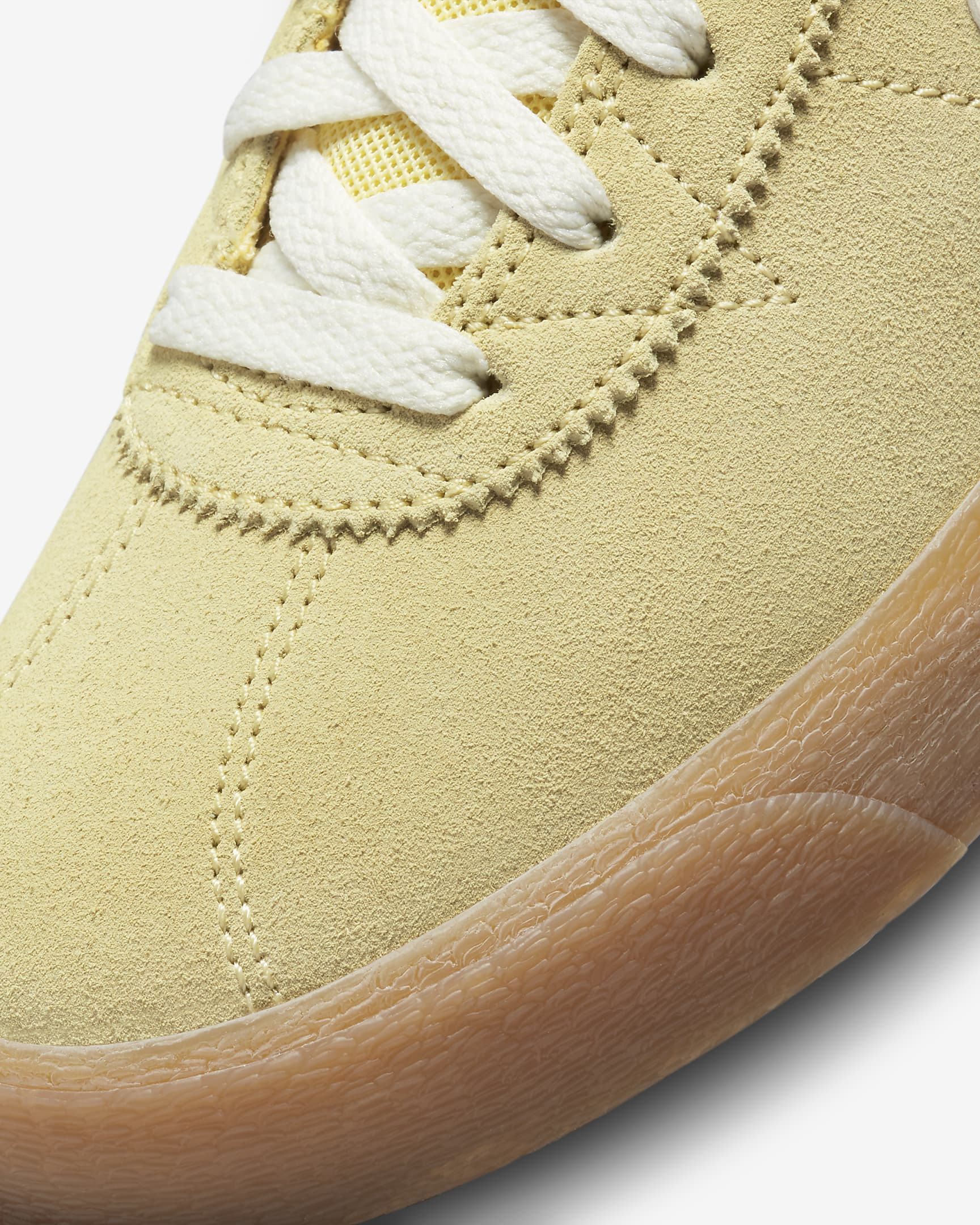 Nike SB Bruin High skatesko - Lemon Wash/Lemon Wash/Gum Light Brown/Sail