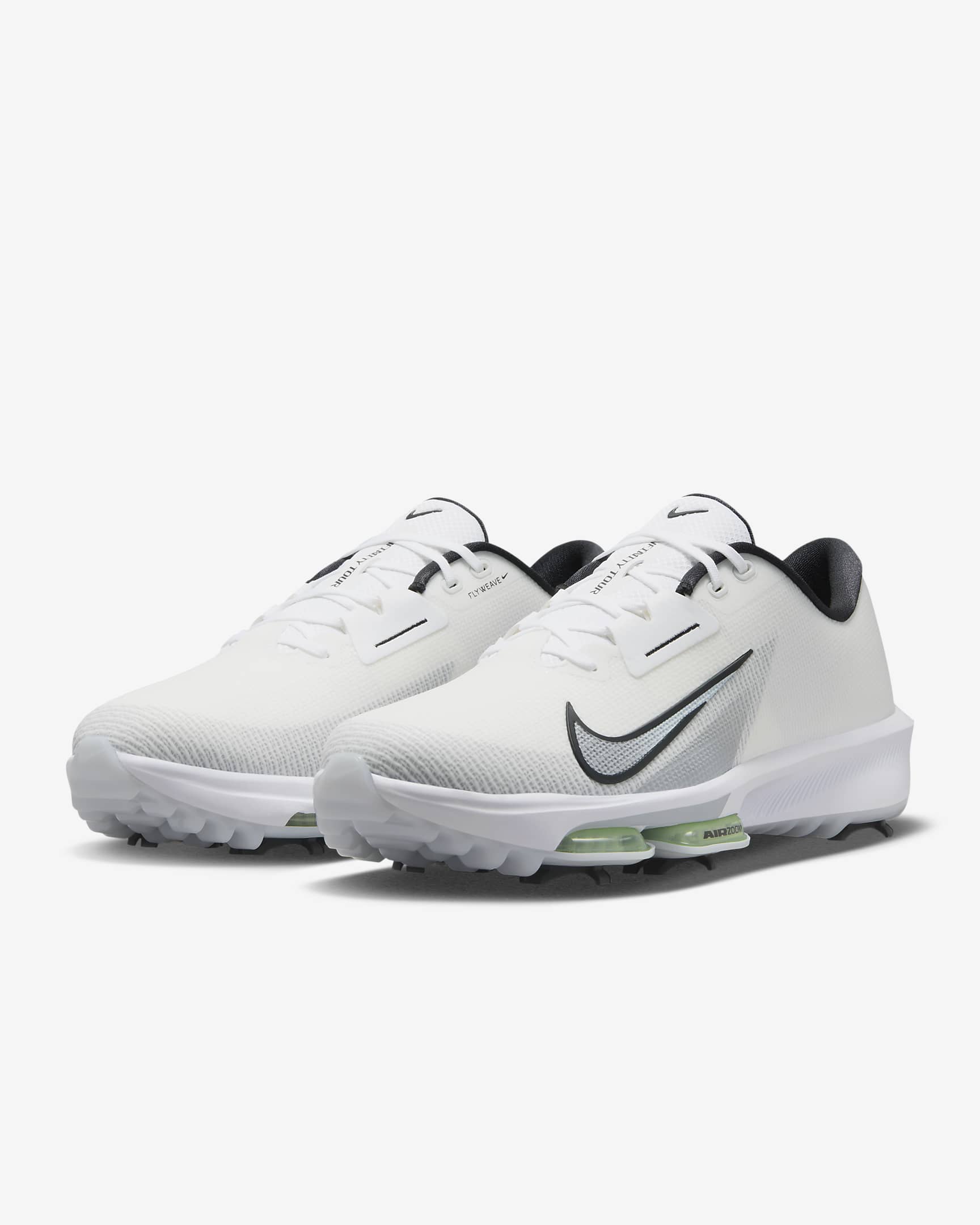 Chaussure de golf Nike Infinity Tour 2 - Blanc/Vapor Green/Pure Platinum/Noir