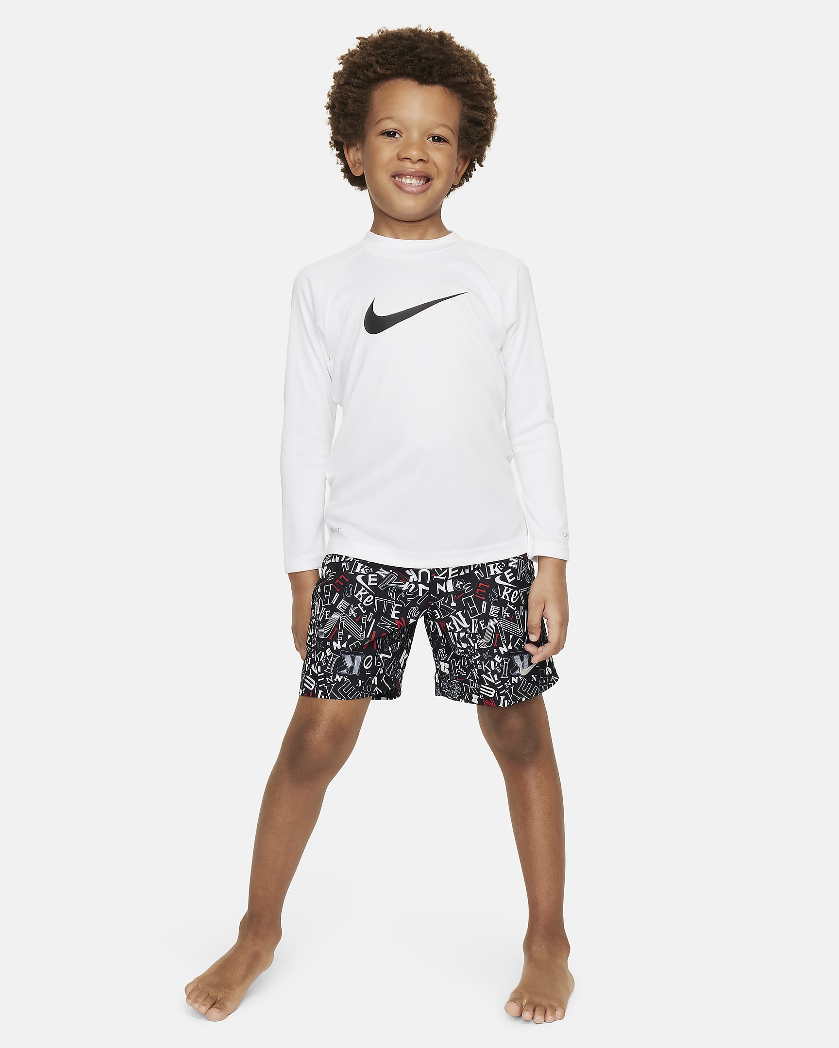 Nike Swim Little Kids' (Boys') Long-Sleeve Hydroguard. Nike.com