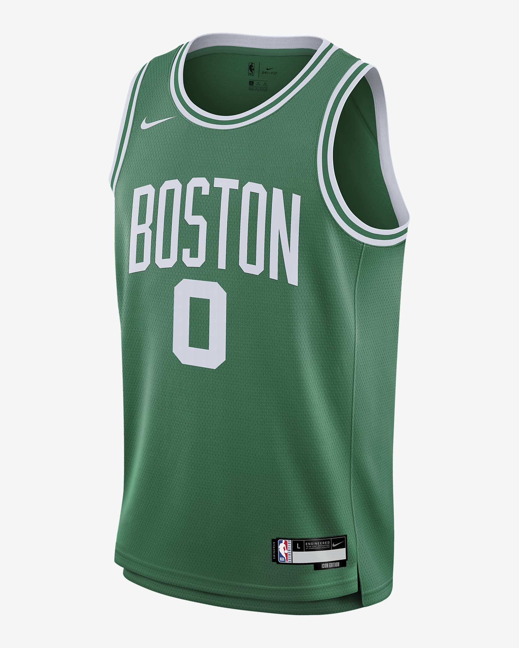 Jersey Nike de la NBA Swingman para niños talla grande Jayson Tatum Boston Celtics 2023/24 Icon Edition - Trébol