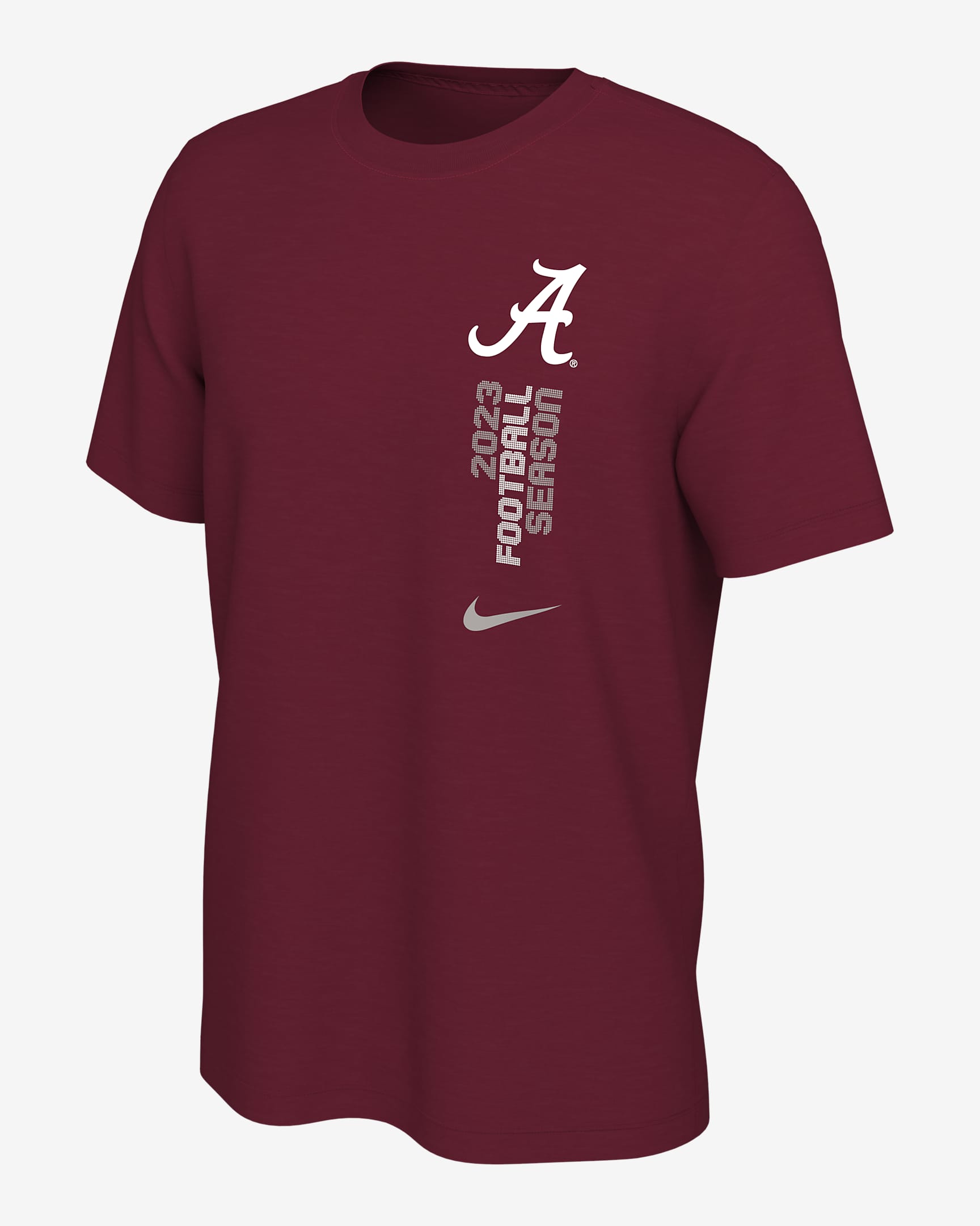 Alabama Schedule Men's Nike College T-Shirt - Team Crimson